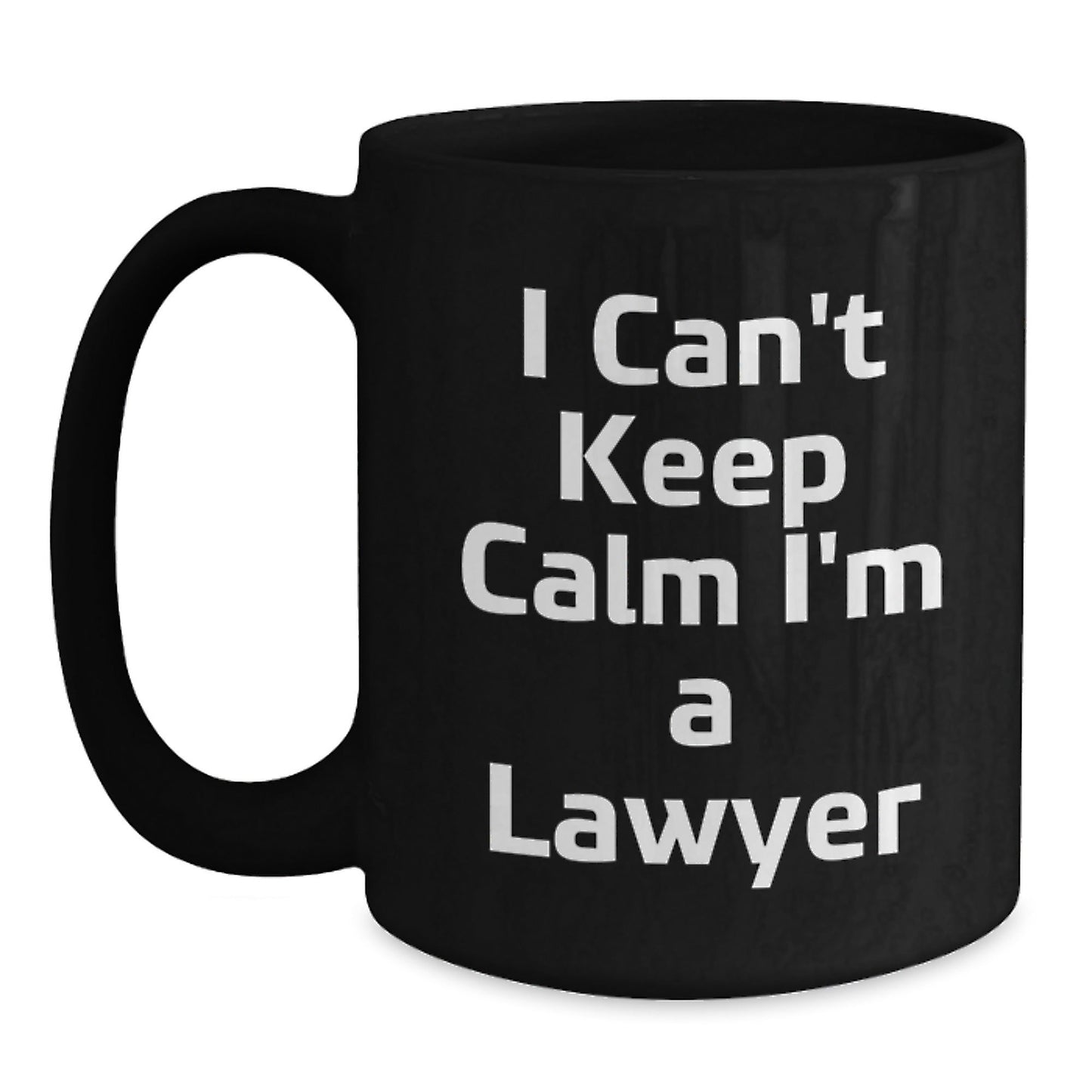 Funny Lawyer Gifts from Friends - I Can't Keep Calm I'm A Lawyer Black Coffee Mug Christmas Unique Presents for Men Women Colleagues Family - The Buy Boom