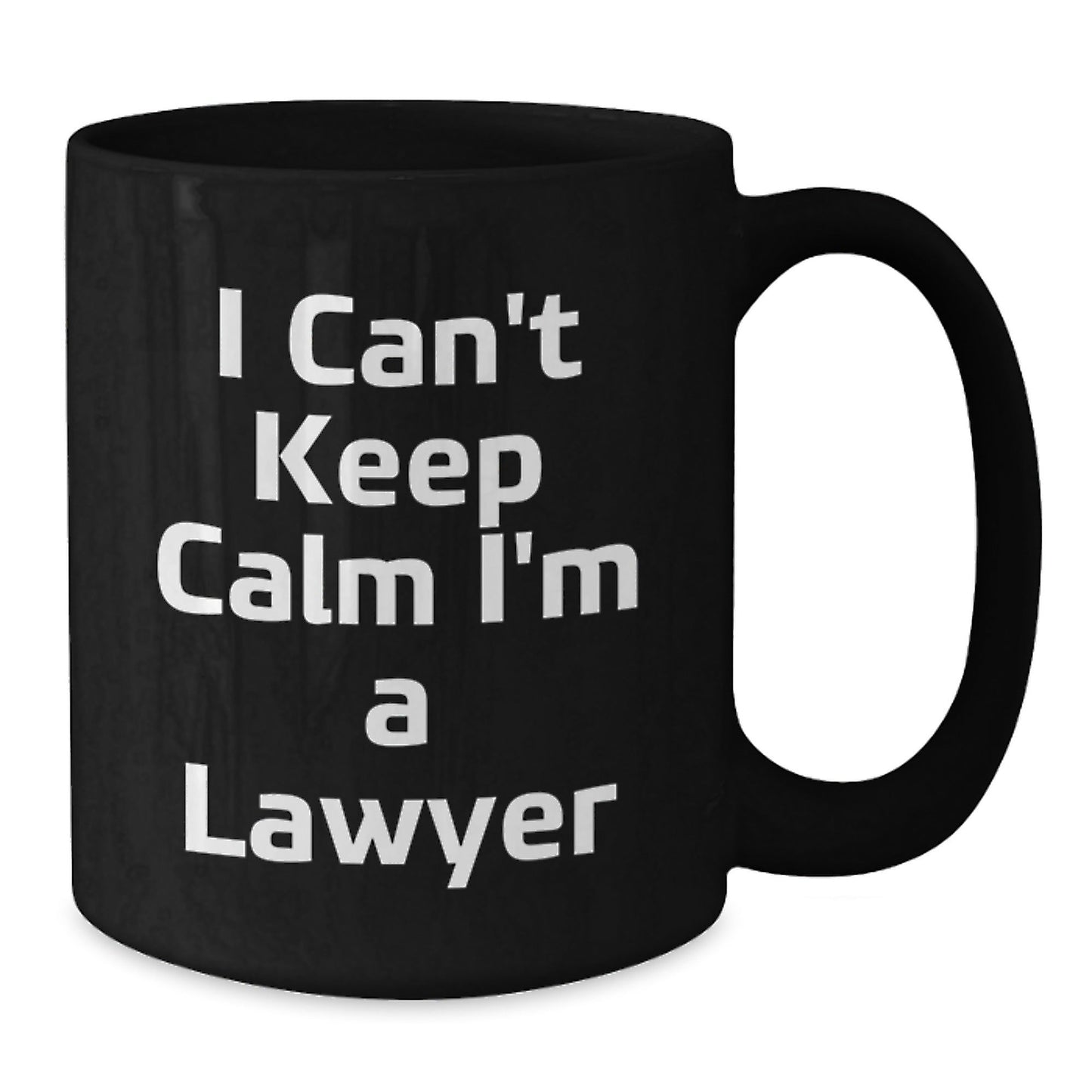Funny Lawyer Gifts from Friends - I Can't Keep Calm I'm A Lawyer Black Coffee Mug Christmas Unique Presents for Men Women Colleagues Family - The Buy Boom