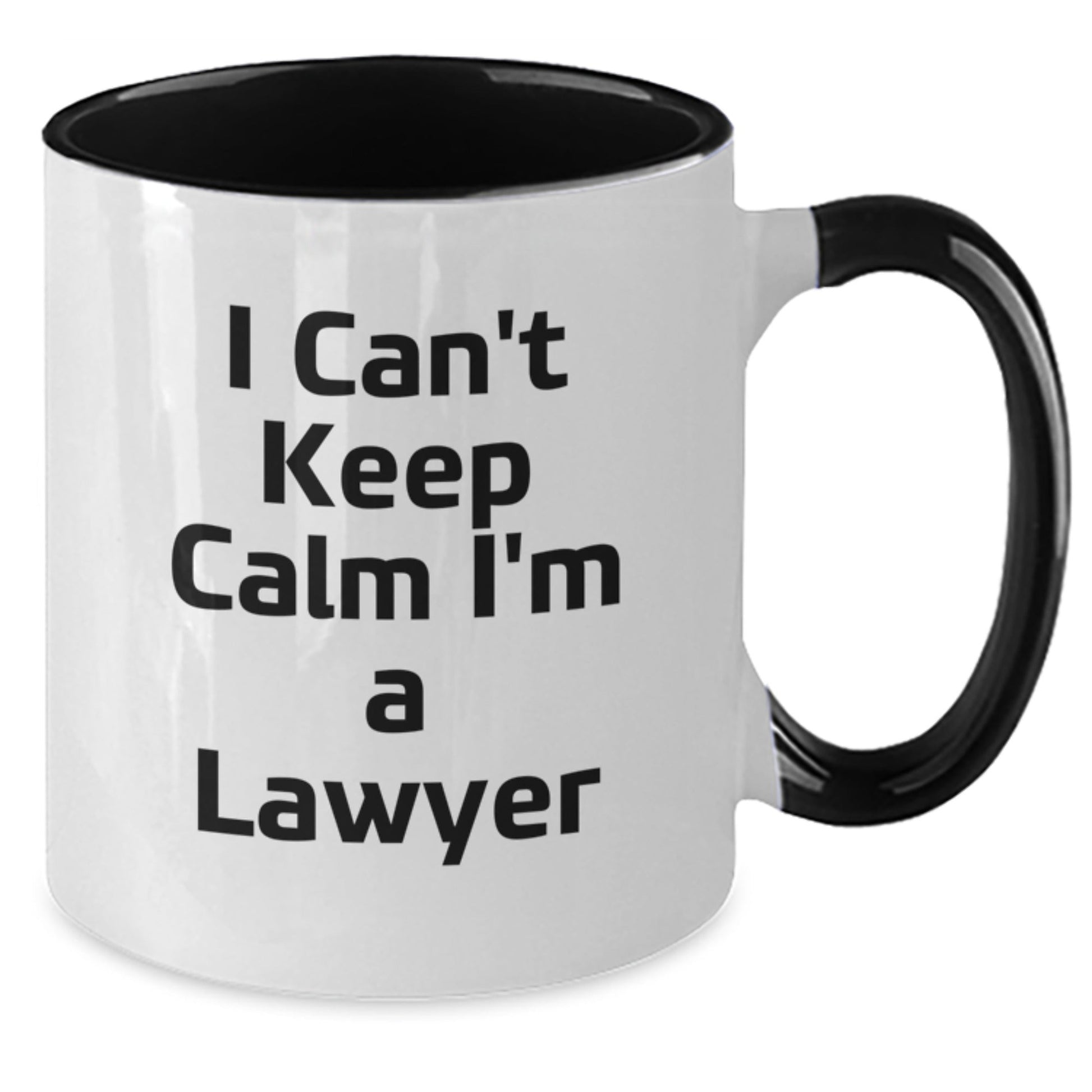 Funny Lawyer Gifts from Friends, Unique Two Tone Coffee Mug for Lawyer, Christmas Unique Gifts - The Buy Boom