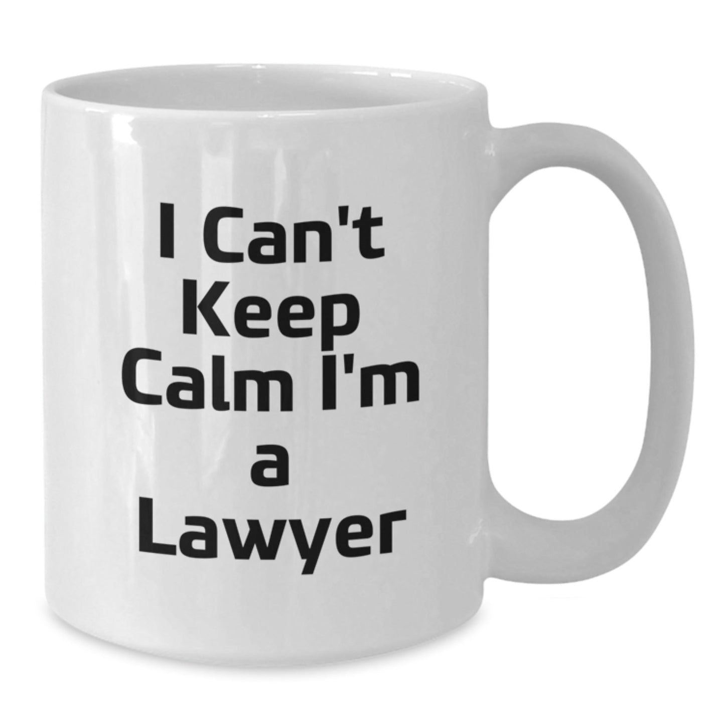 Funny Lawyer Gifts from Friends, White Coffee Mug I Can't Keep Calm I'm A Lawyer for Men Christmas Unique Gifts - The Buy Boom