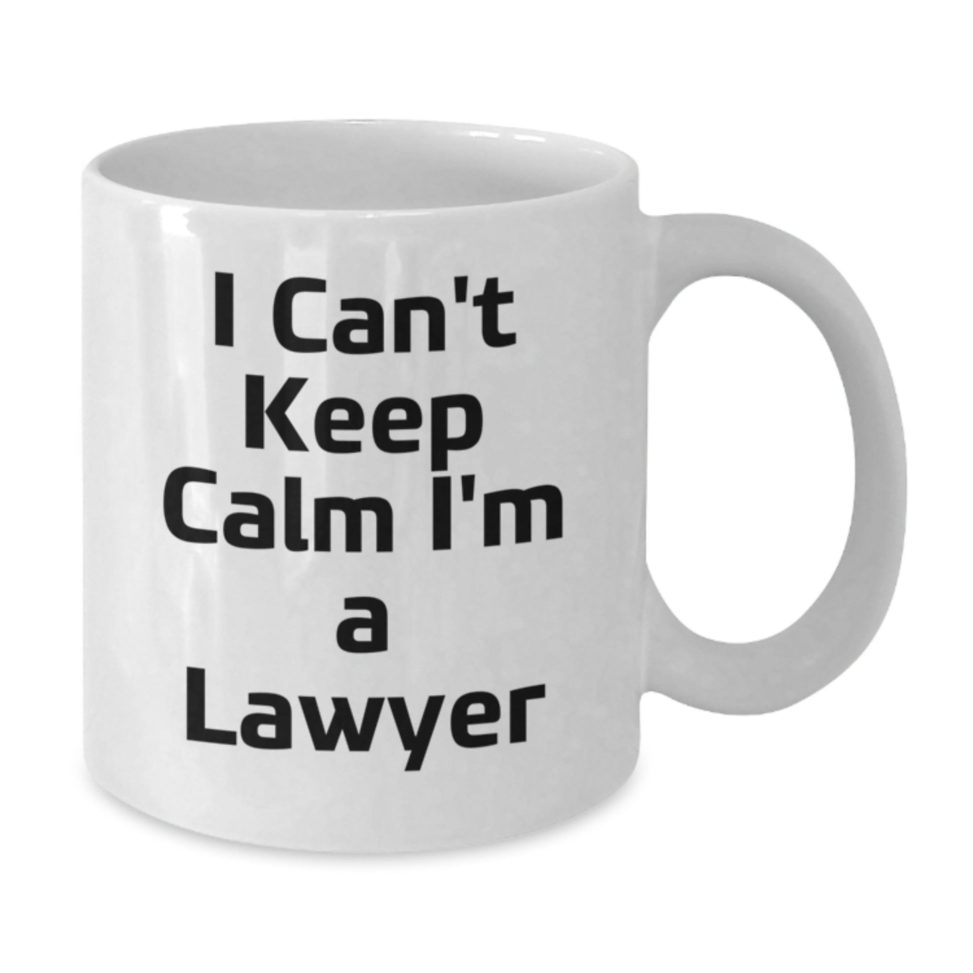 Funny Lawyer Gifts from Friends, White Coffee Mug I Can't Keep Calm I'm A Lawyer for Men Christmas Unique Gifts - The Buy Boom