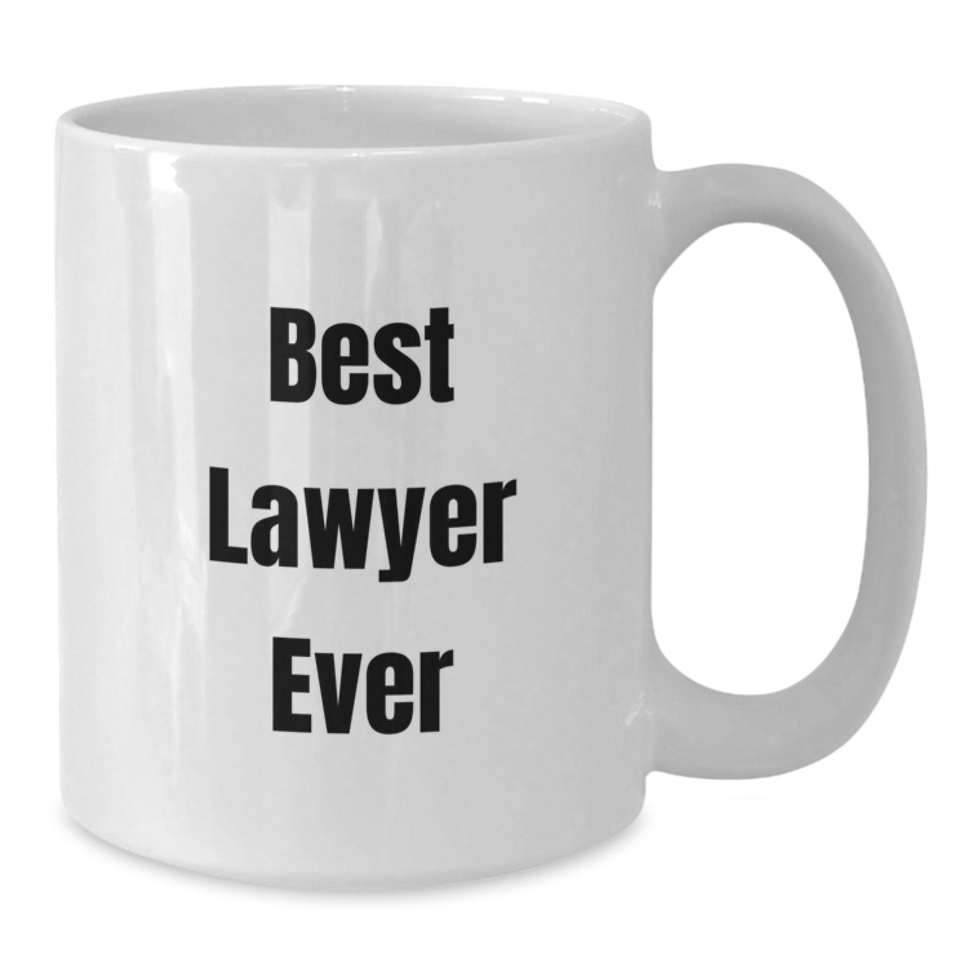 Funny Lawyer Gifts from Mom to Best Lawyer Ever on Graduation, White Coffee Mug for Him - The Buy Boom