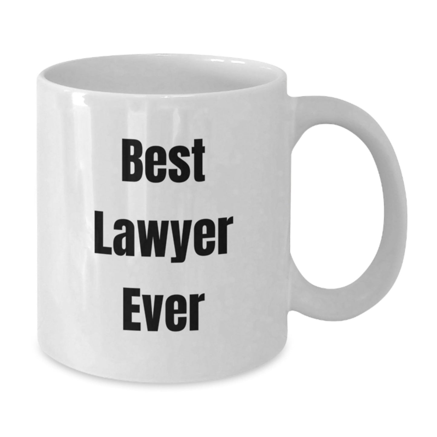 Funny Lawyer Gifts from Mom to Best Lawyer Ever on Graduation, White Coffee Mug for Him - The Buy Boom