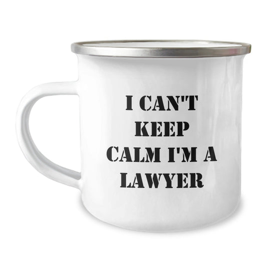 Funny Lawyer Gifts, I'm a Lawyer Camping Mug, Unique Christmas Memorable Presents for Lawyer Friends and Family - The Buy Boom