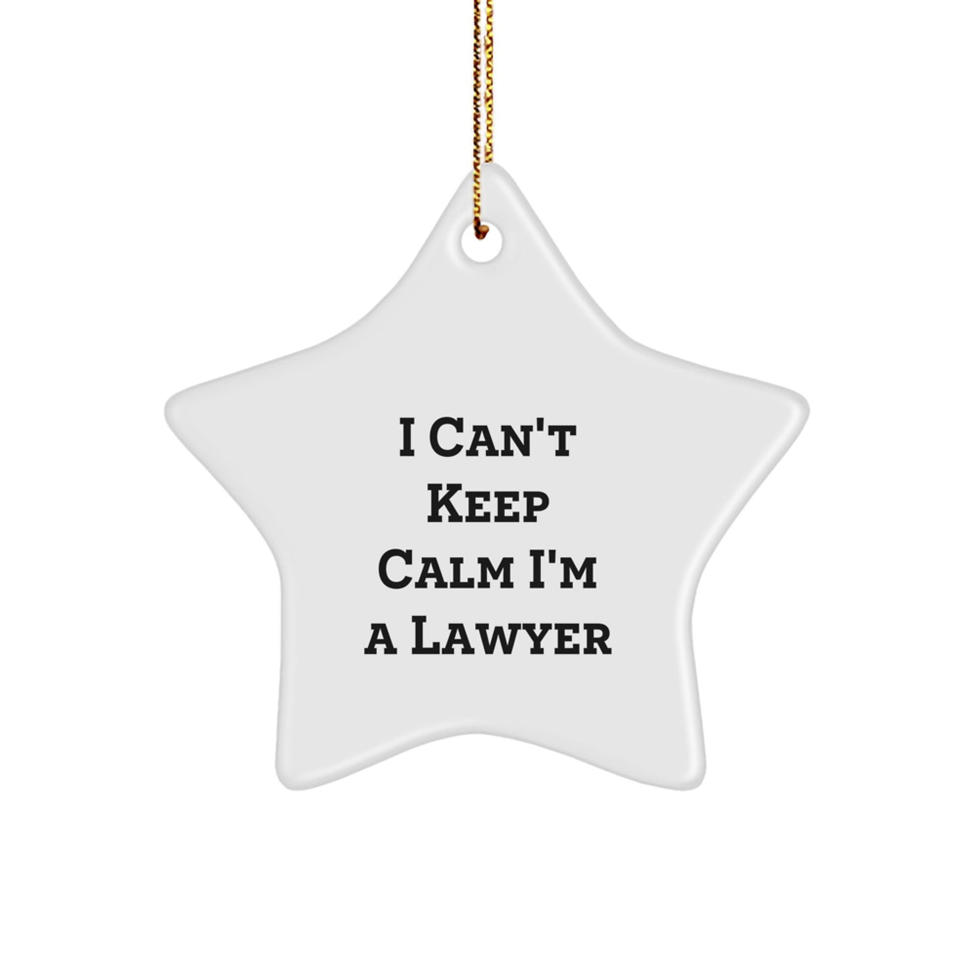 Funny Lawyer Star Ornament Gifts from Friends for Lawyer Men - The Buy Boom