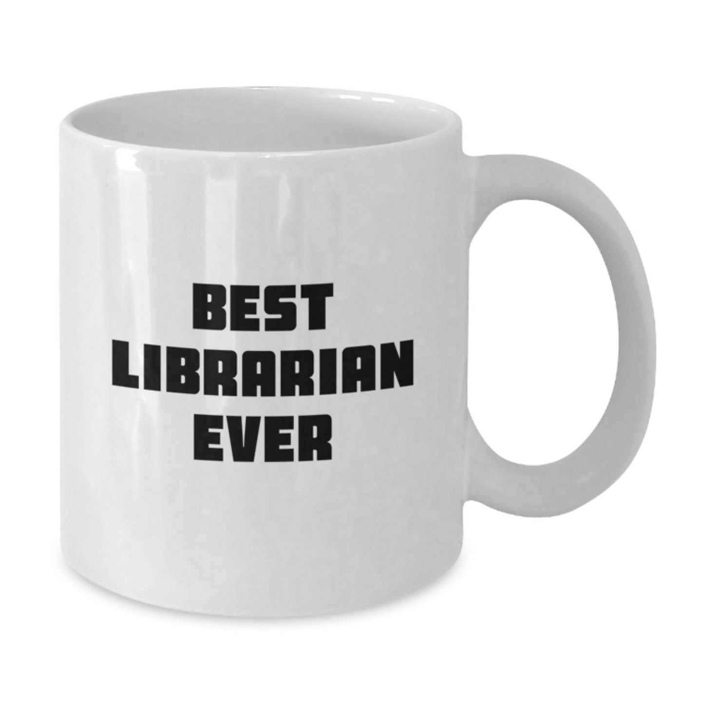 Funny Librarian Gifts for Her, Best Librarian Ever White Coffee Mug, Graduation Unique Gifts from Friends, Family, Coworkers to Librarian Her - The Buy Boom