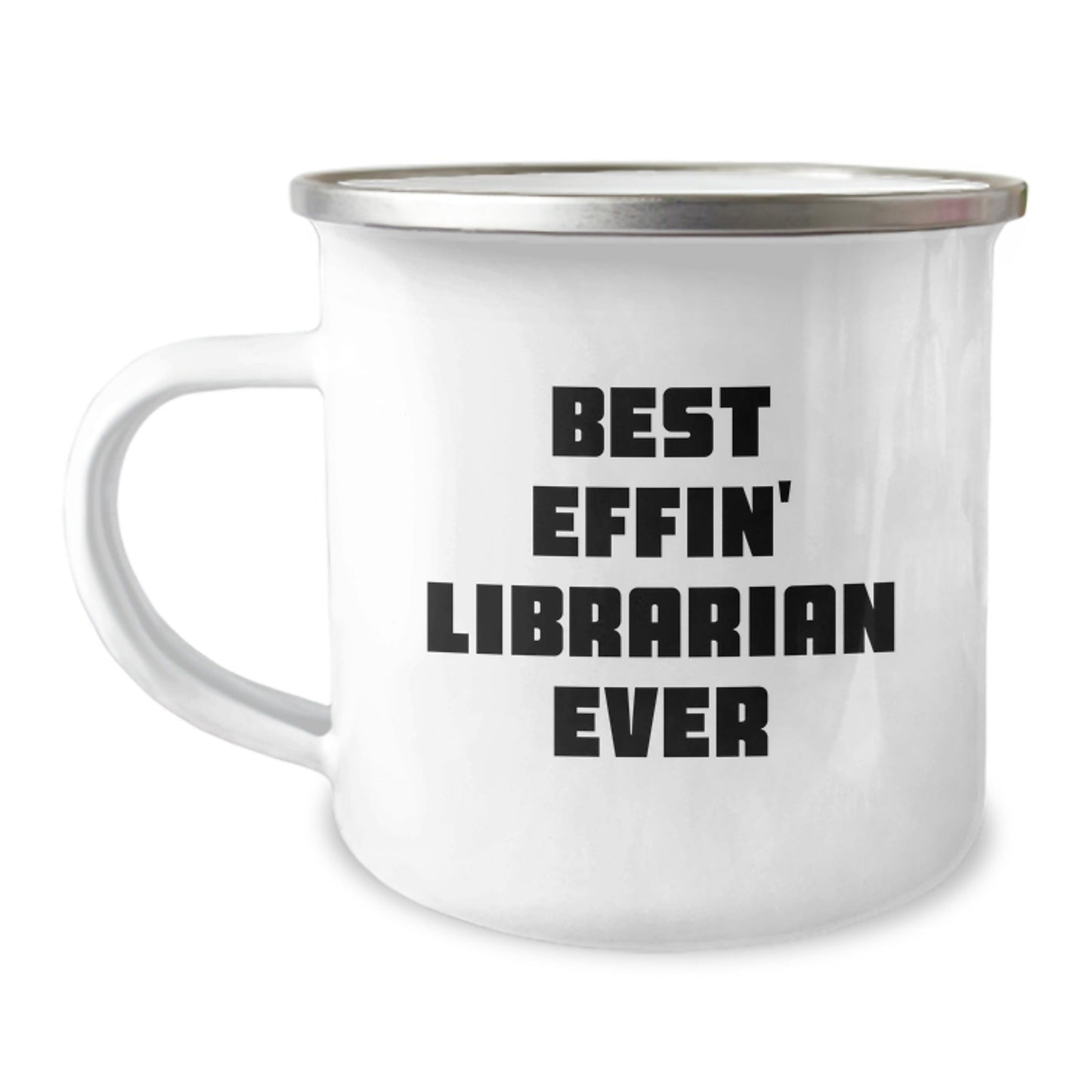Funny Librarian Gifts for Him Her Best Effin' Librarian Ever Camping Mug Graduation Unique Gifts from Friends Family - The Buy Boom