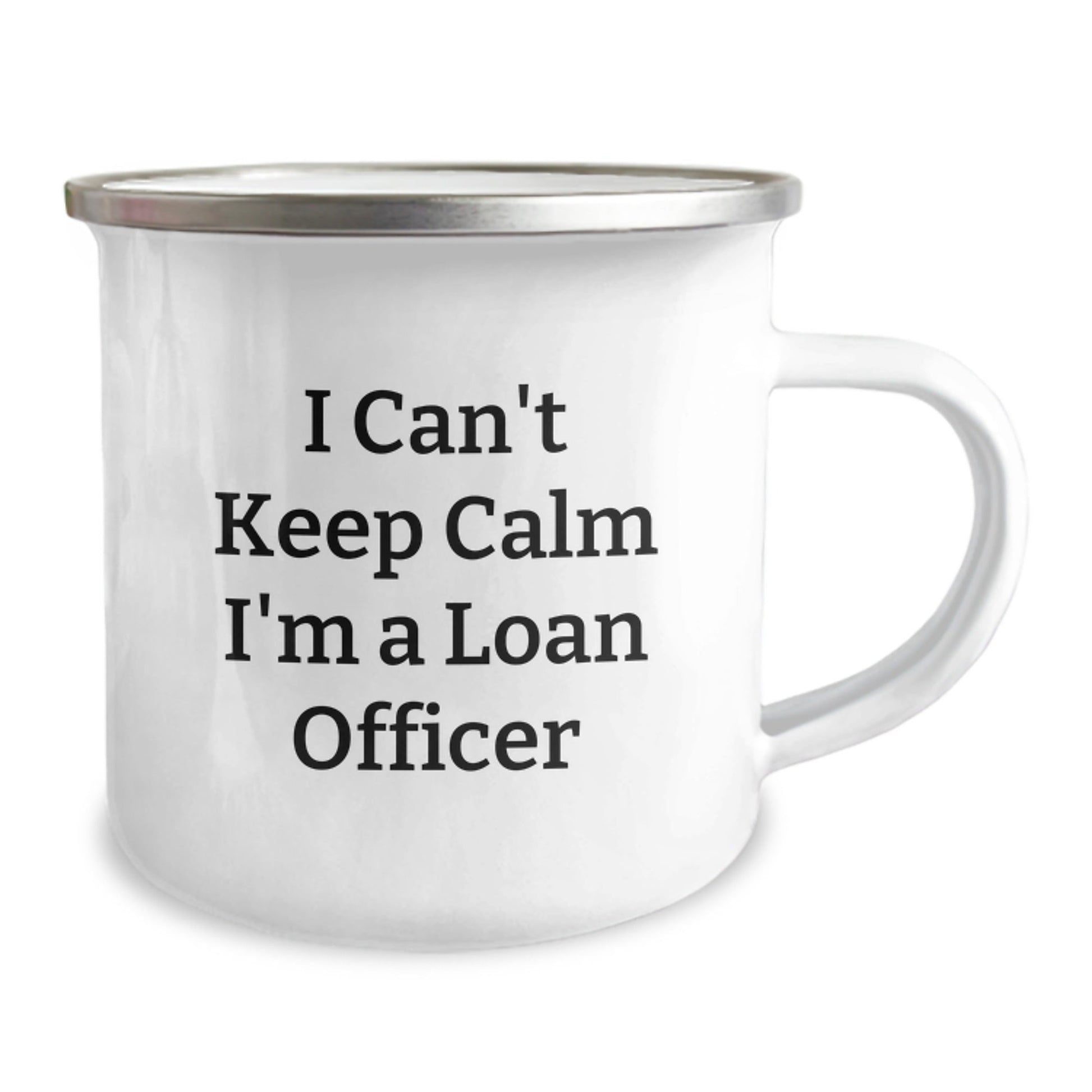 Funny Loan Officer Gifts, Camping Mug I Can't Keep Calm I'm A Loan Officer Mugs for Loan Officers by Friends and Family, Christmas Unique Gifts - The Buy Boom