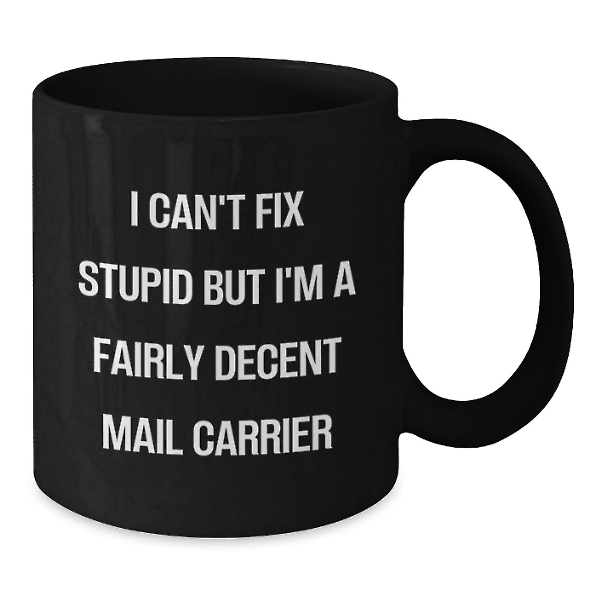 Funny Mail Carrier Black Coffee Mug Gifts from Friends for Men, Unique Christmas Unique Gifts - The Buy Boom