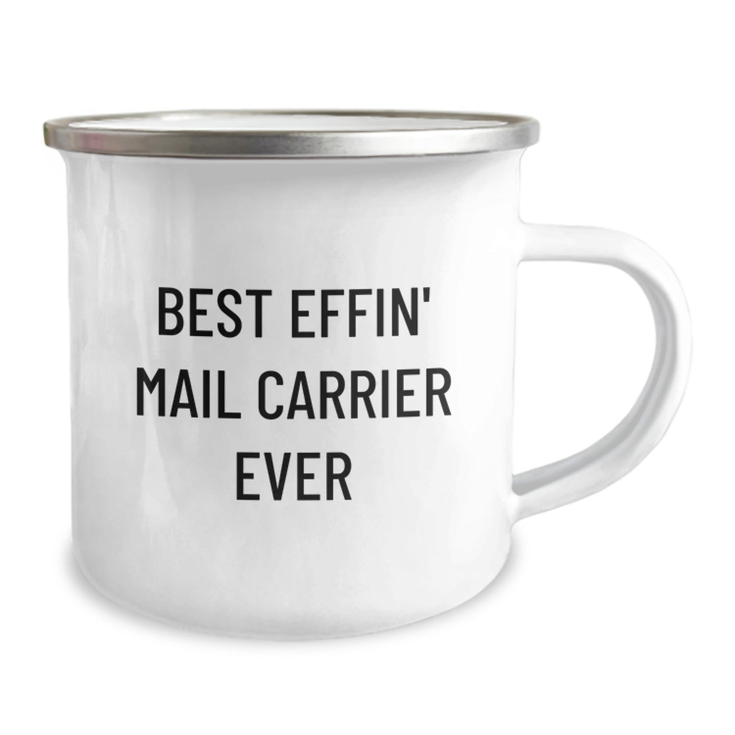Funny Mail Carrier Gifts from Friends for Mail Carrier Christmas Unique Mugs with Best Effin' Mail Carrier Ever Quote - The Buy Boom