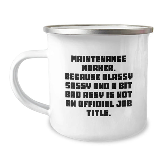 Funny Maintenance Worker Gifts from Family for Men Camping Mug Christmas Unique Presents - The Buy Boom