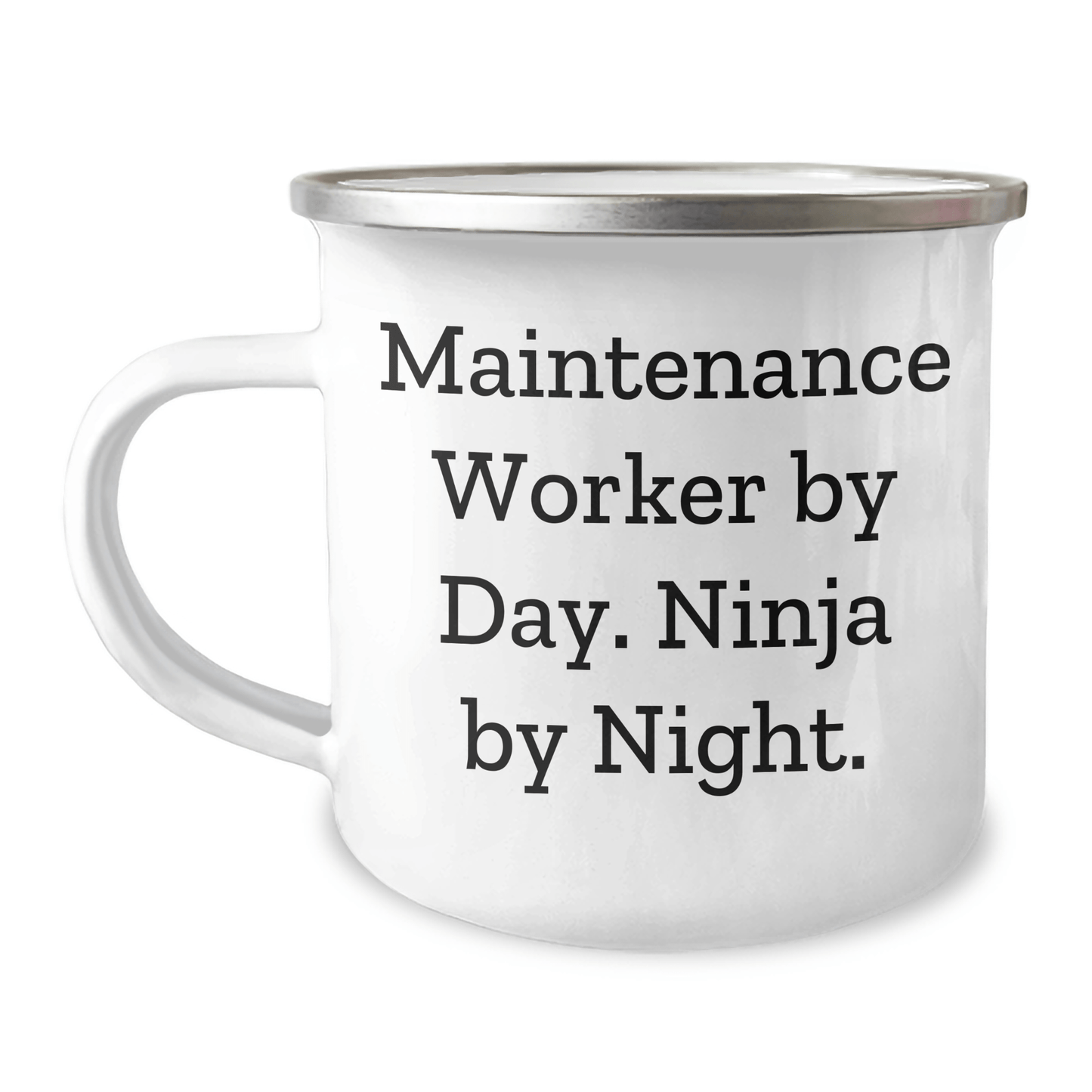 Funny Maintenance Worker Gifts from Men, Unique Camping Mugs for Ninja By Night, Father's Day Unique Gifts for Maintenance Worker - The Buy Boom