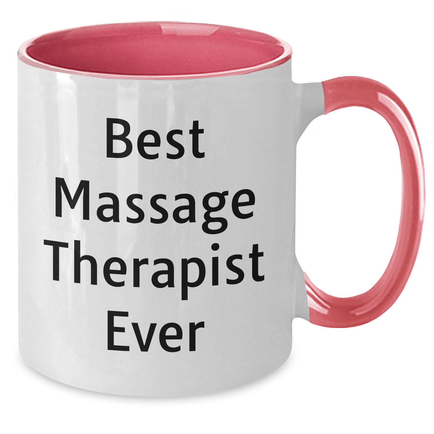 Funny Massage Therapist Gifts for Men - Best Massage Therapist Ever Two Tone Coffee Mug, Gifts from Dad, Unique Father's Day Unique Gifts for Massage Therapist - The Buy Boom