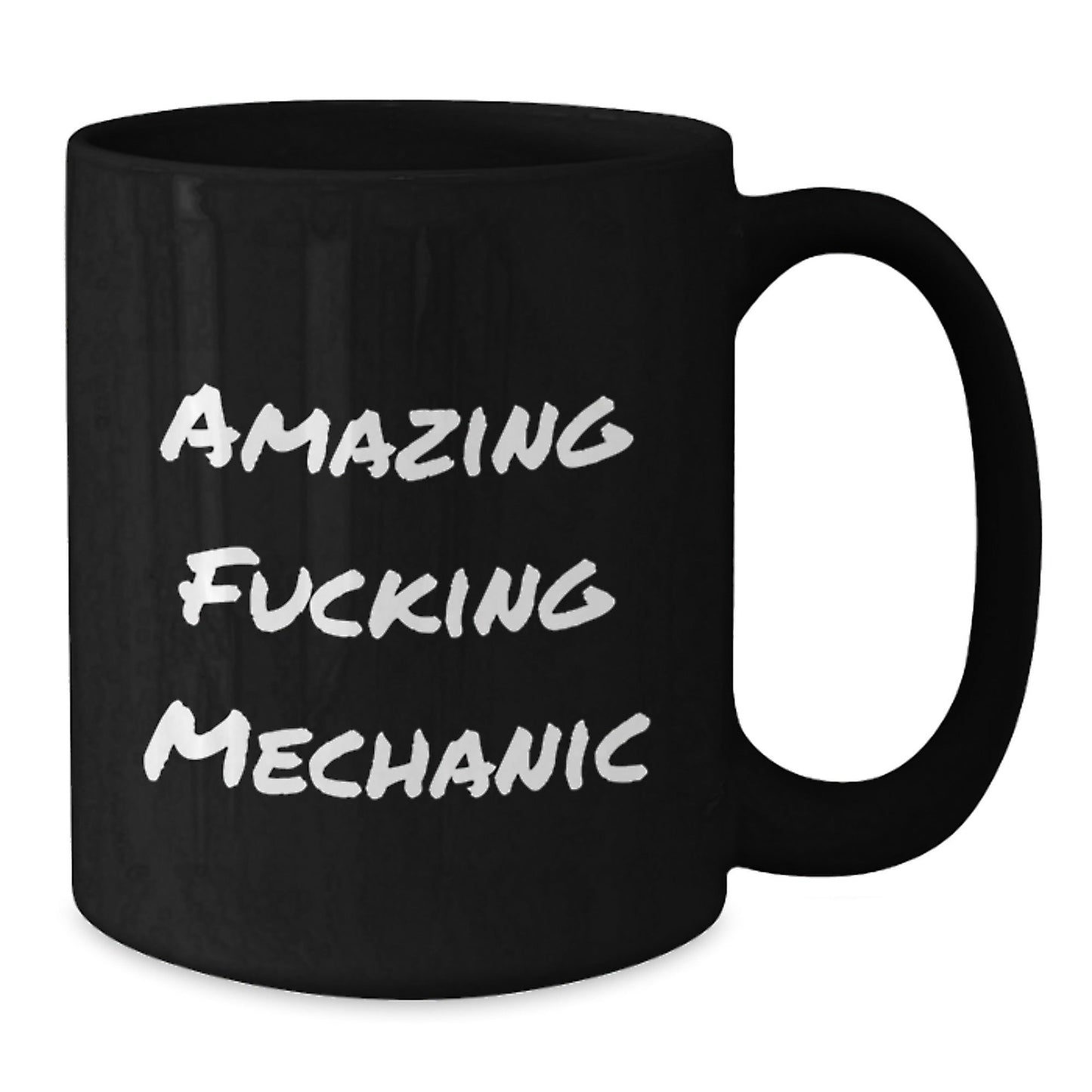 Funny Mechanic Gifts from Friends for Mechanic Enthusiasts Unique Black Coffee Mug, Amazing F - king Mechanic Quote, Christmas Unique Gifts - The Buy Boom