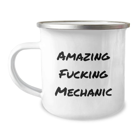 Funny Mechanic Gifts from Friends Funny Mechanic Camping Mug for Mechanic Men - The Buy Boom