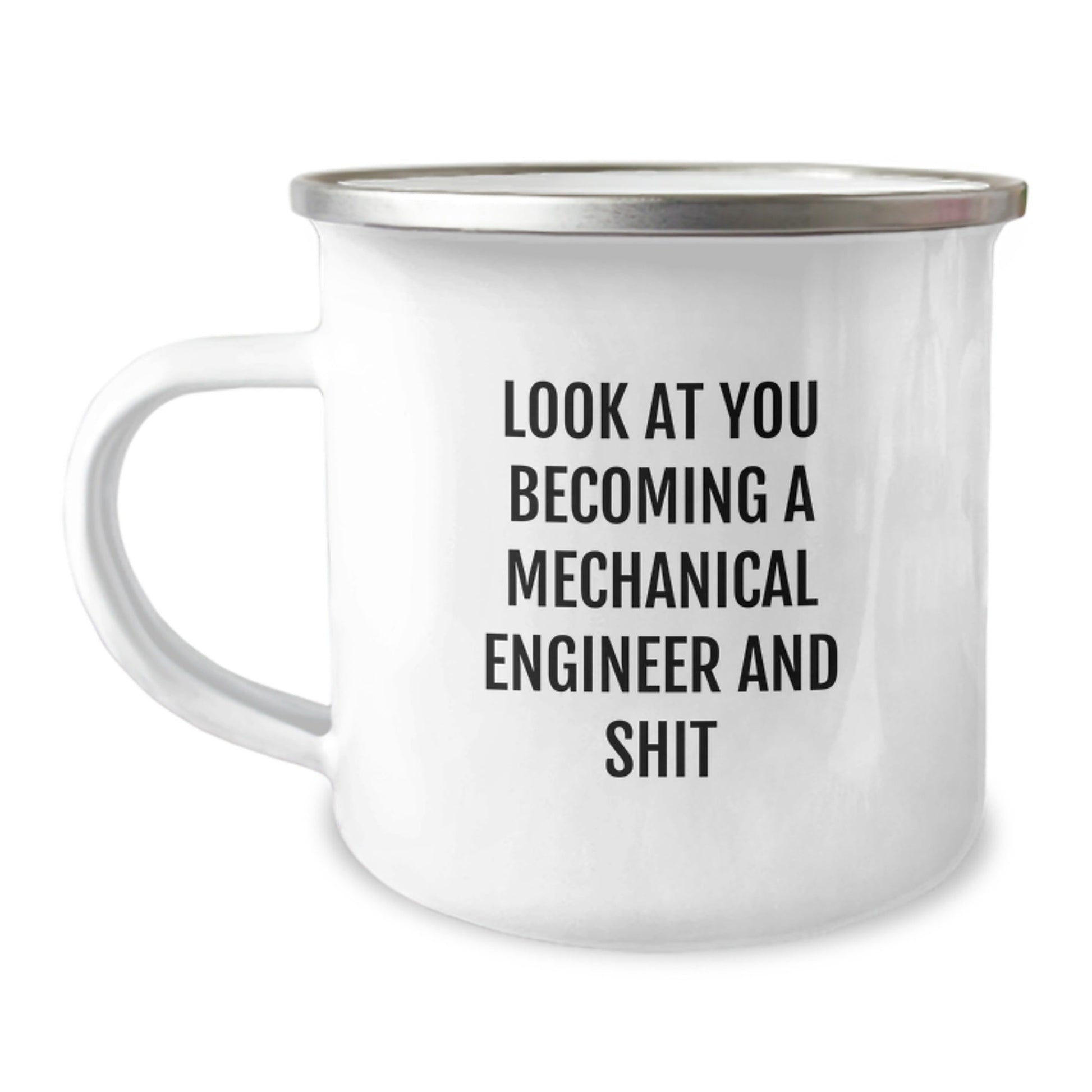 Funny Mechanical Engineer Gifts for Him, Inspirational Quote, Christmas Unique Mugs for Engineers from Friends and Family, 12 oz Camping Mug - The Buy Boom