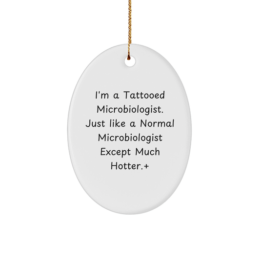Funny Microbiologist Gift Ornament – Unique Christmas Decor - The Buy Boom