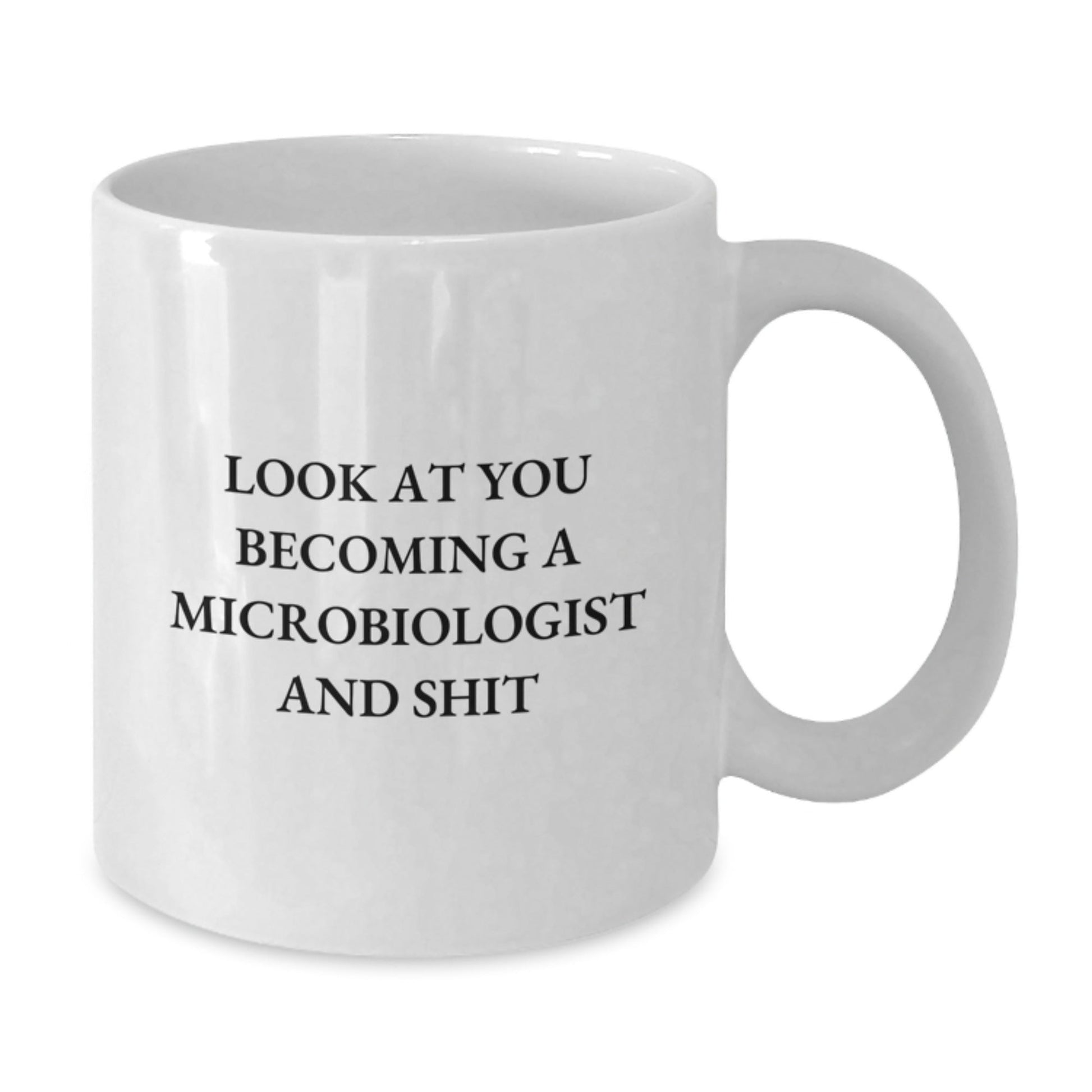 Funny Microbiologist Gifts for Christmas Unique White Coffee Mugs from Friends, Family - The Buy Boom