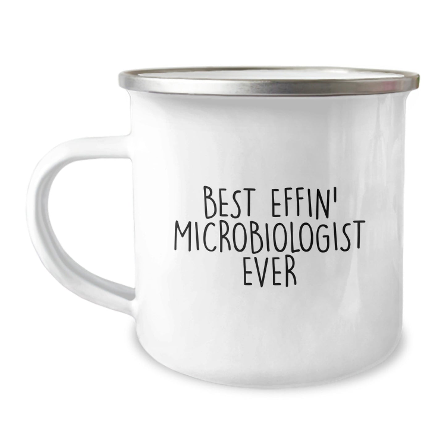 Funny Microbiologist Gifts for Men or Women - Best Effin' Microbiologist Ever Camping Mug for Graduation, Perfect for Coworkers, Friends, and Family - The Buy Boom