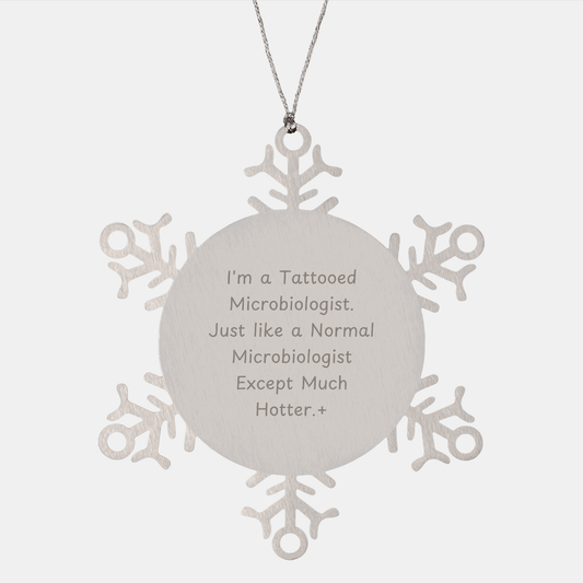 Funny Microbiologist Ornament Gift – I'm a Tattooed Scientist - The Buy Boom