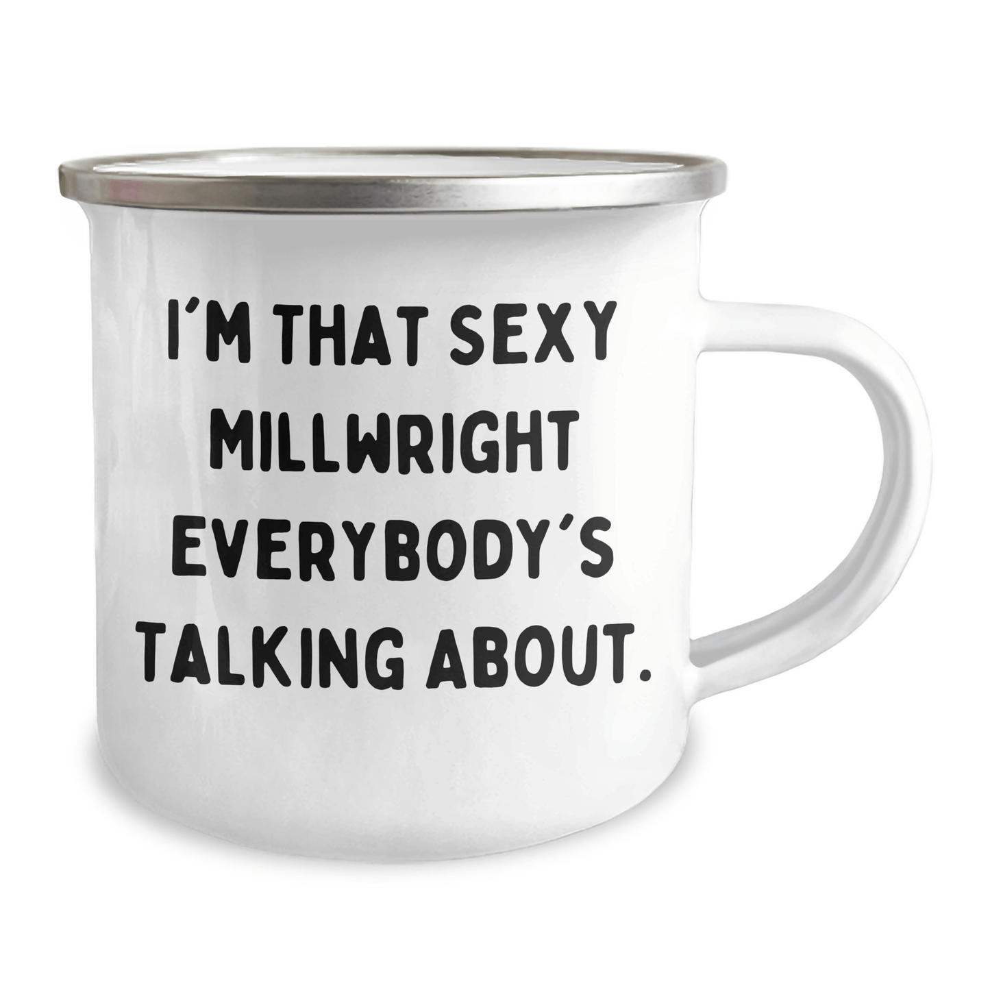 Funny Millwright Gift Mug – 12oz Camping Cup for Any Occasion - The Buy Boom
