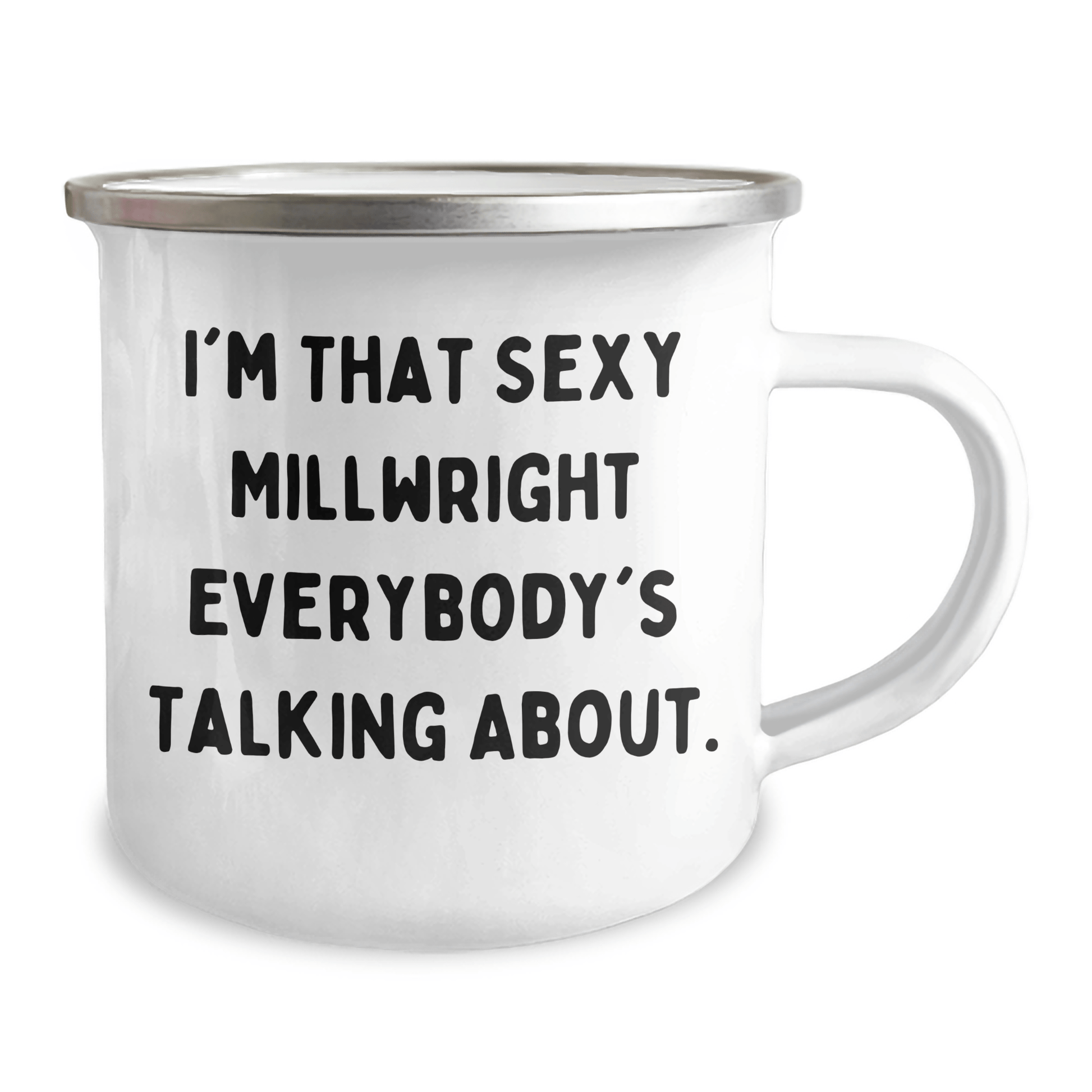 Funny Millwright Gift Mug – 12oz Camping Cup for Any Occasion - The Buy Boom