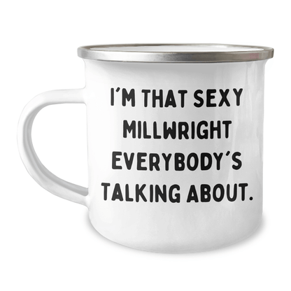 Funny Millwright Gift Mug – 12oz Camping Cup for Any Occasion - The Buy Boom