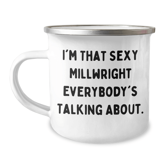 Funny Millwright Gift Mug – 12oz Camping Cup for Any Occasion - The Buy Boom