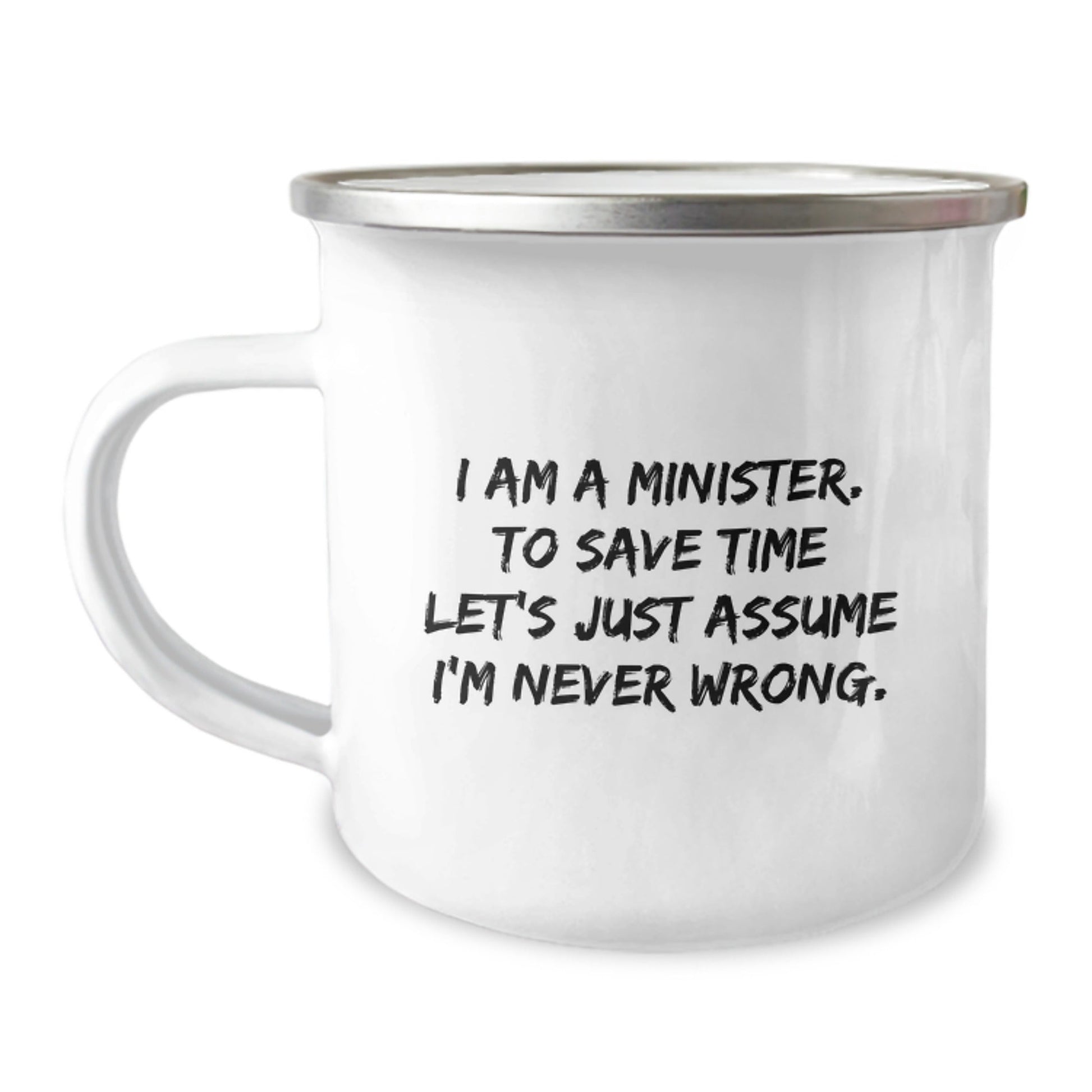Funny Minister Christmas Camping Mug Gifts from Friends to Minister - The Buy Boom