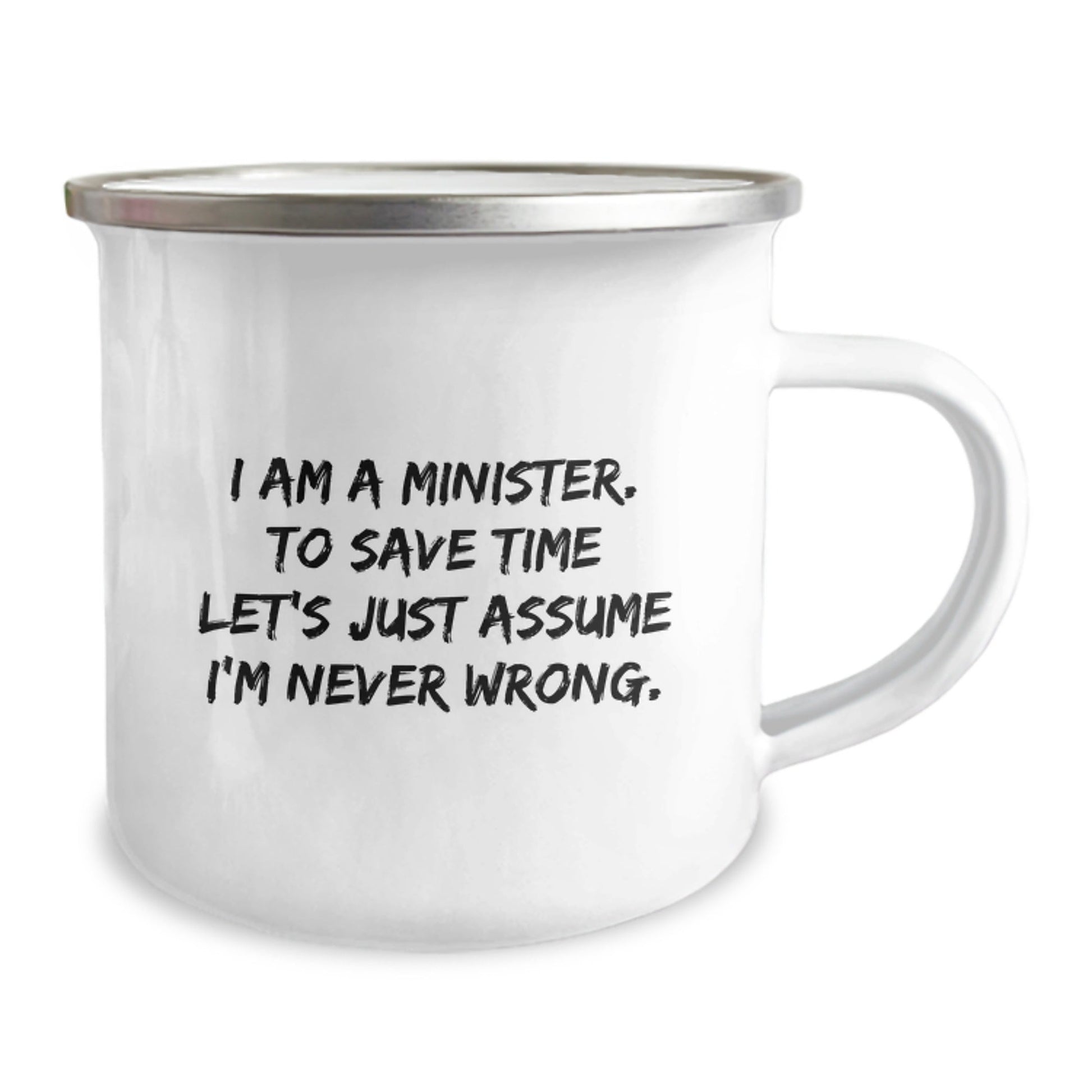 Funny Minister Christmas Camping Mug Gifts from Friends to Minister - The Buy Boom