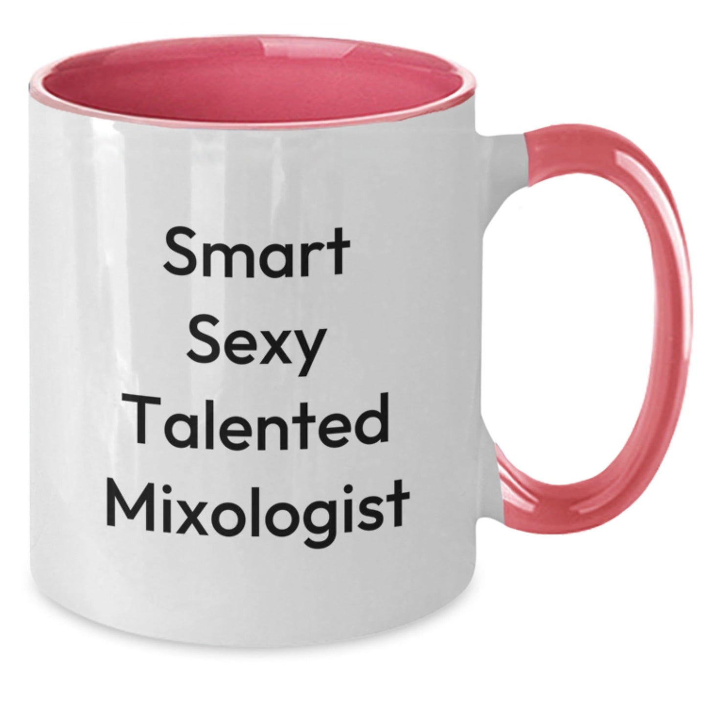 Funny Mixologist Gifts for Him or Her, Smart Sexy Talented Two Tone Coffee Mug, Graduation Unique Gifts from Family, Friends, or Coworkers - The Buy Boom