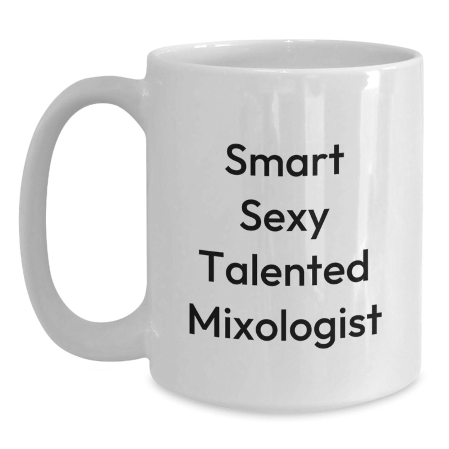 Funny Mixologist Gifts from Friends for Graduation - White Coffee Mug, 11oz or 15oz Capacity, Ceramic, Microwave and Dishwasher Safe - The Buy Boom