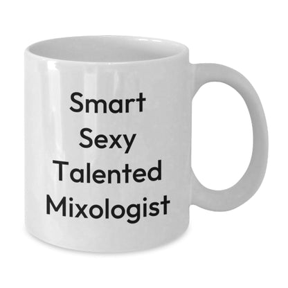 Funny Mixologist Gifts from Friends for Graduation - White Coffee Mug, 11oz or 15oz Capacity, Ceramic, Microwave and Dishwasher Safe - The Buy Boom