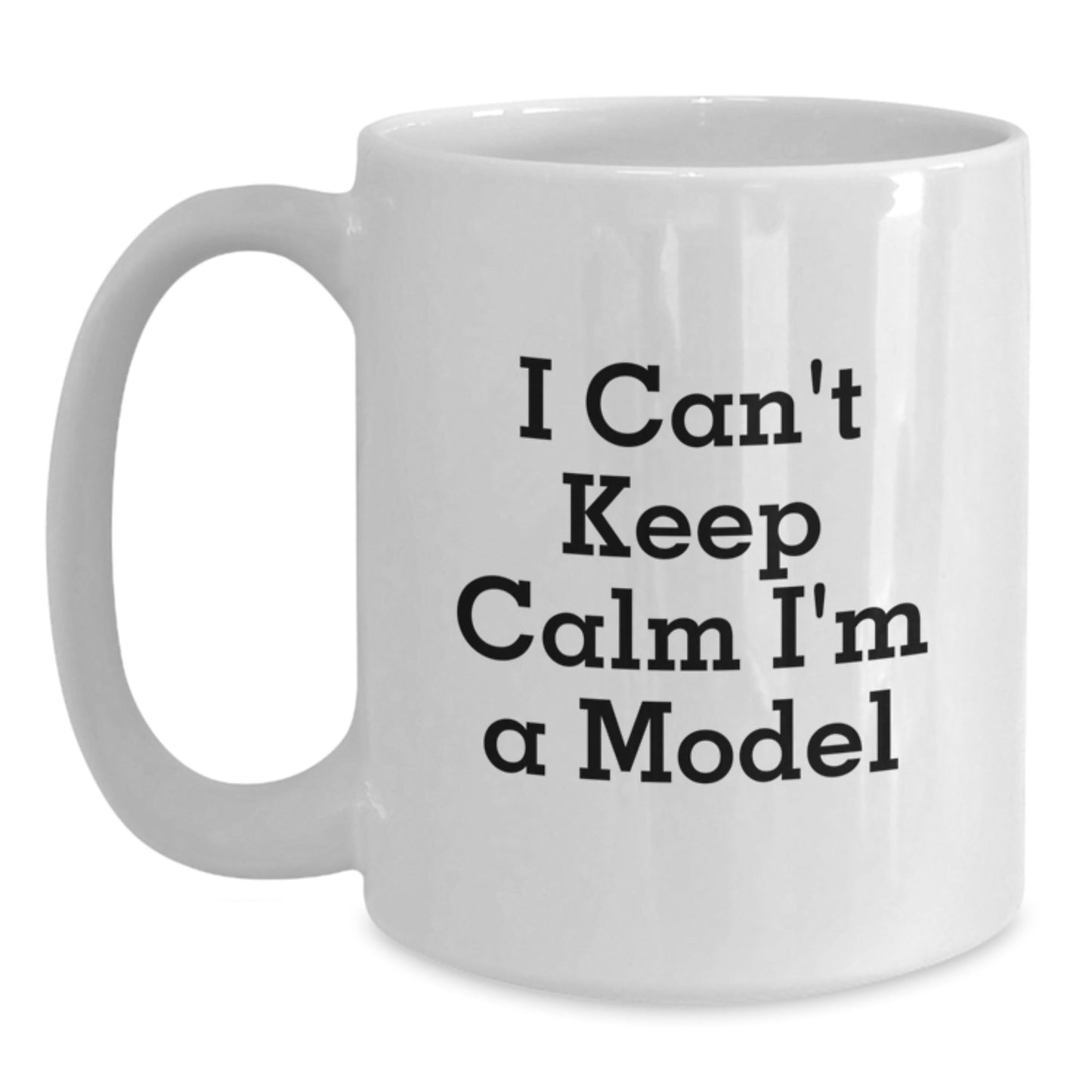 Funny Model Lover Gifts from Friends for Men and Women - I'm A Model White Coffee Mug, Unique Christmas Memorable Presents - The Buy Boom