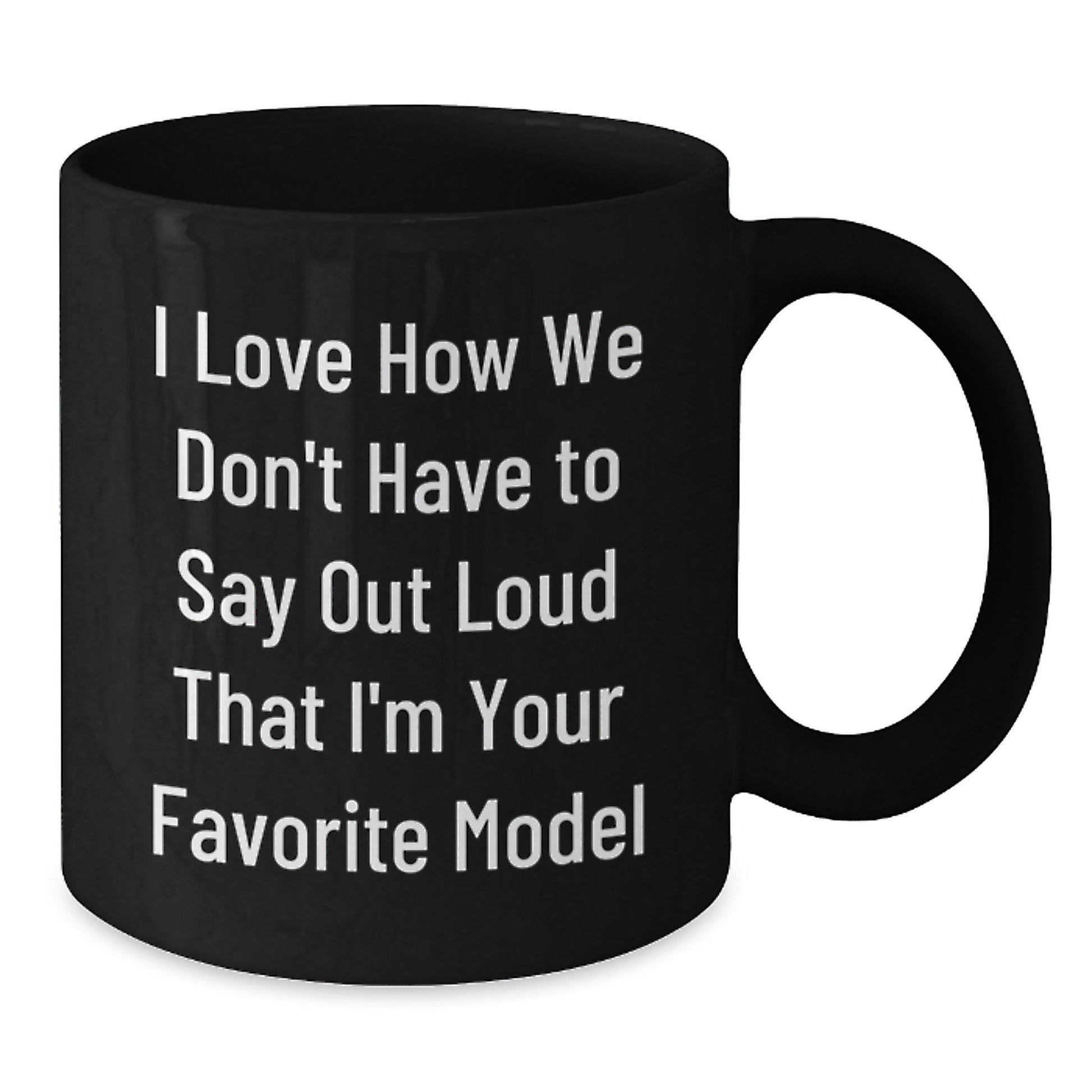 Funny Model Quotes Gifts for Her from Best Friends Funny Black Coffee Mug, Birthday Unique Gifts, Model Lover Gifts from Friends, Gifts for Model Enthusiasts - The Buy Boom