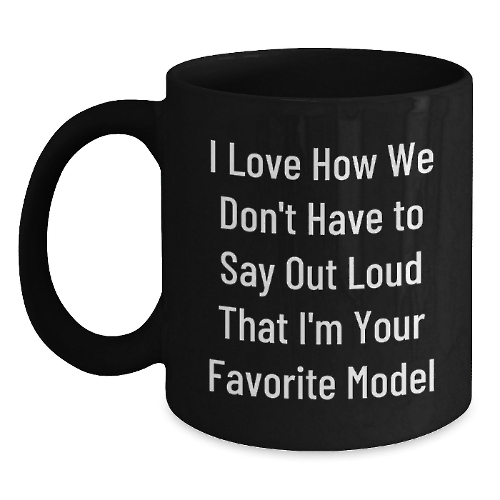 Funny Model Quotes Gifts for Her from Best Friends Funny Black Coffee Mug, Birthday Unique Gifts, Model Lover Gifts from Friends, Gifts for Model Enthusiasts - The Buy Boom