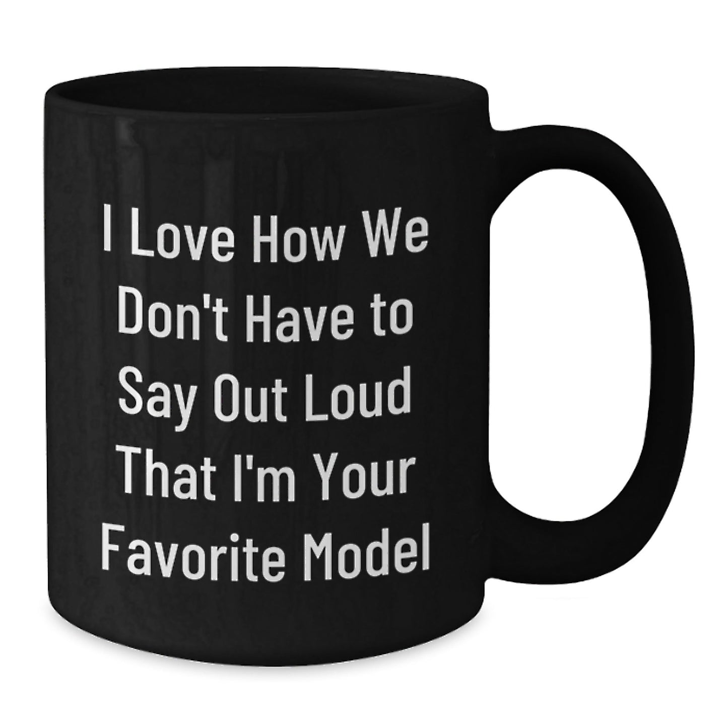 Funny Model Quotes Gifts for Her from Best Friends Funny Black Coffee Mug, Birthday Unique Gifts, Model Lover Gifts from Friends, Gifts for Model Enthusiasts - The Buy Boom