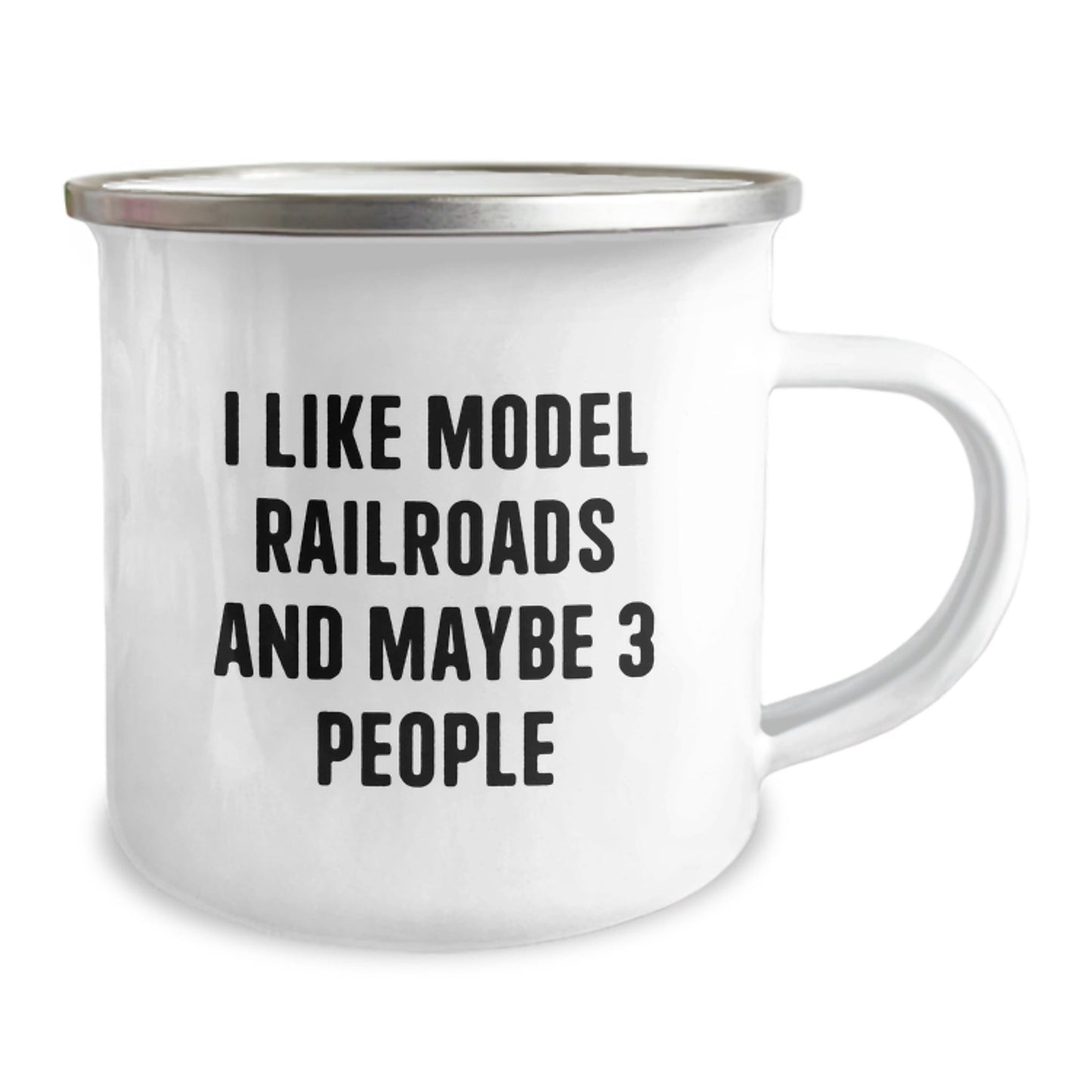 Funny Model Railroads Camping Mug Gifts from Men to Friends and Family for Christmas Unique Presents - The Buy Boom