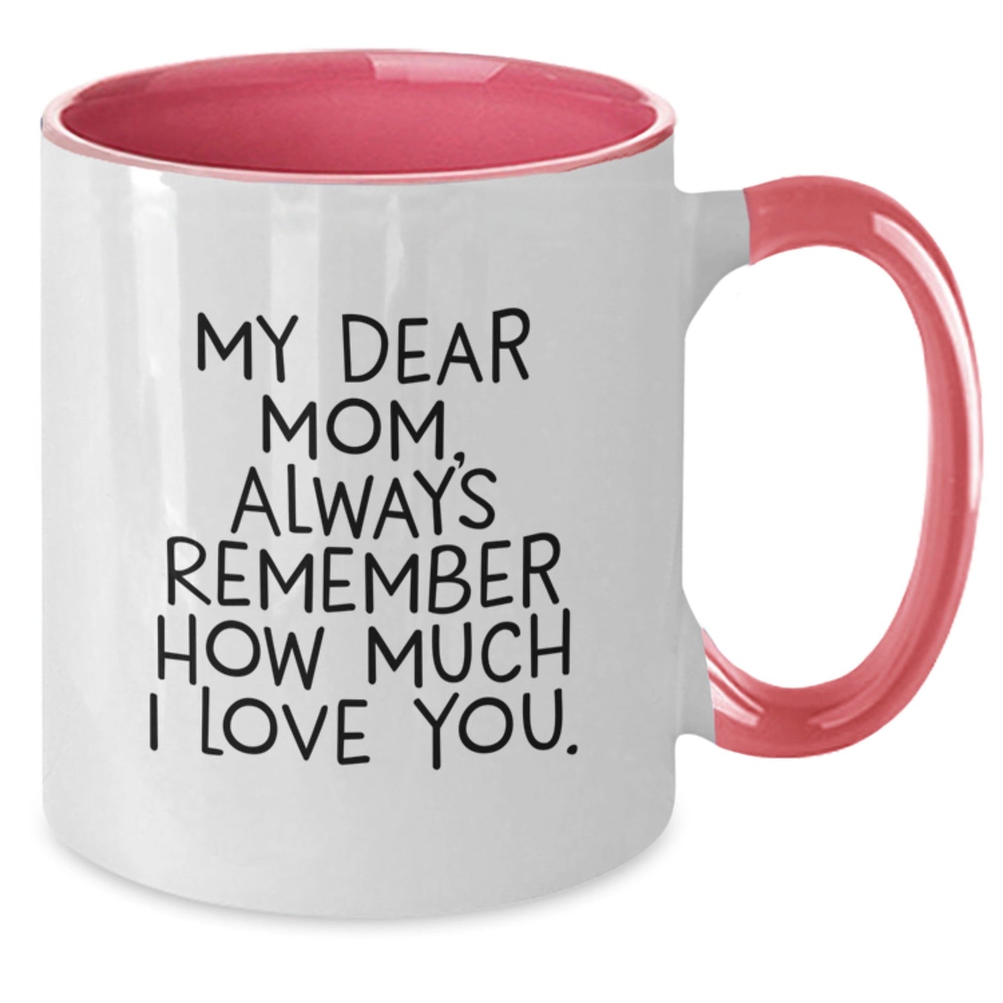 Funny Mom Gifts from Family for Mom, Two Tone Coffee Mug with Cute Quote - Christmas Unique Gifts - The Buy Boom