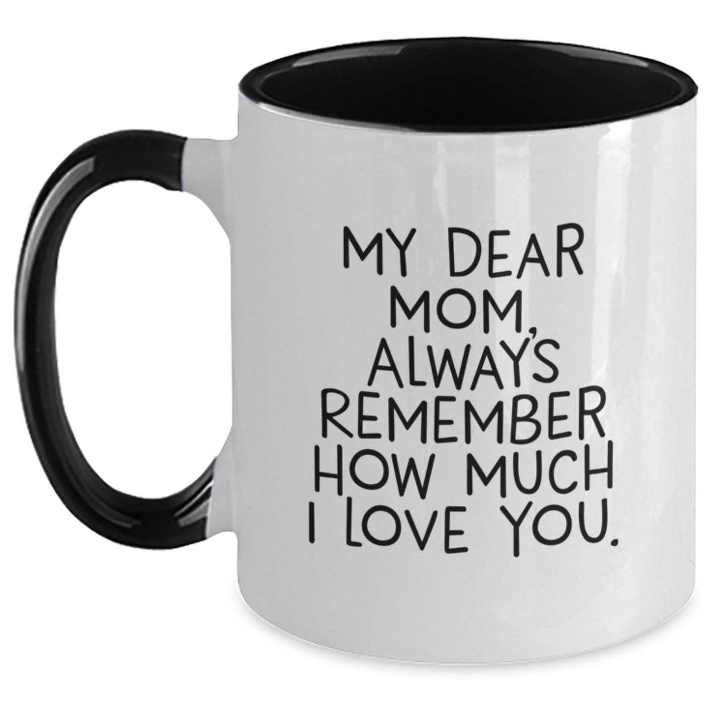 Funny Mom Gifts from Family for Mom, Two Tone Coffee Mug with Cute Quote - Christmas Unique Gifts - The Buy Boom