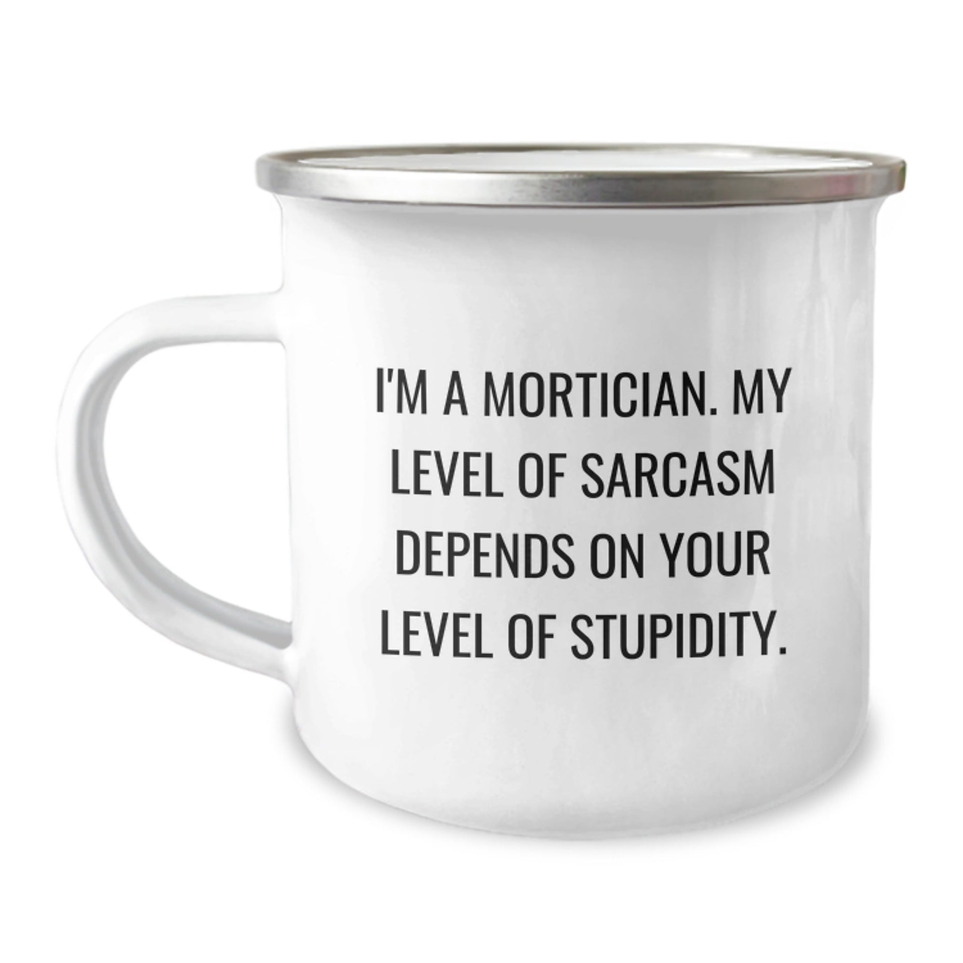 Funny Mortician Gifts for Mortician Men, Unique Mortician Camping Mug, Christmas Unique Gifts from Friends to Mortician Family - The Buy Boom