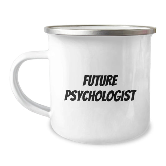 Funny Motivational Gifts for Future Psychologists, Christmas Unique Gifts from Friends, Camping Mug with 'I'm a Future Psychologist in Training' Quote - The Buy Boom