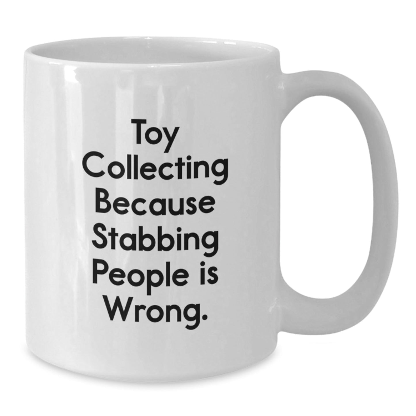 Funny Motivational Gifts for Toy Collectors, White Coffee Mug, Unique Christmas Unique Gifts from Friends - The Buy Boom