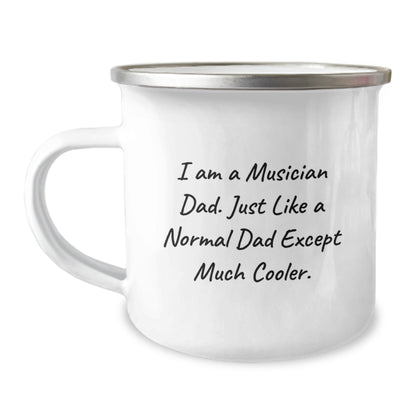 Funny Musician Dad Gifts from Family for Christmas Unique Camping Mug for Musician Men - The Buy Boom
