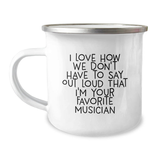 Funny Musician Gift, Inspirational Quote on Camping Mug for Musician Friends Birthday, Gifts from Women to Musician, Unique Birthday Unique Gifts for Musician Men - The Buy Boom