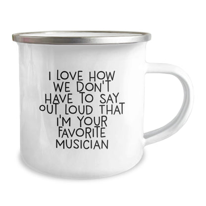 Funny Musician Gift, Inspirational Quote on Camping Mug for Musician Friends Birthday, Gifts from Women to Musician, Unique Birthday Unique Gifts for Musician Men - The Buy Boom