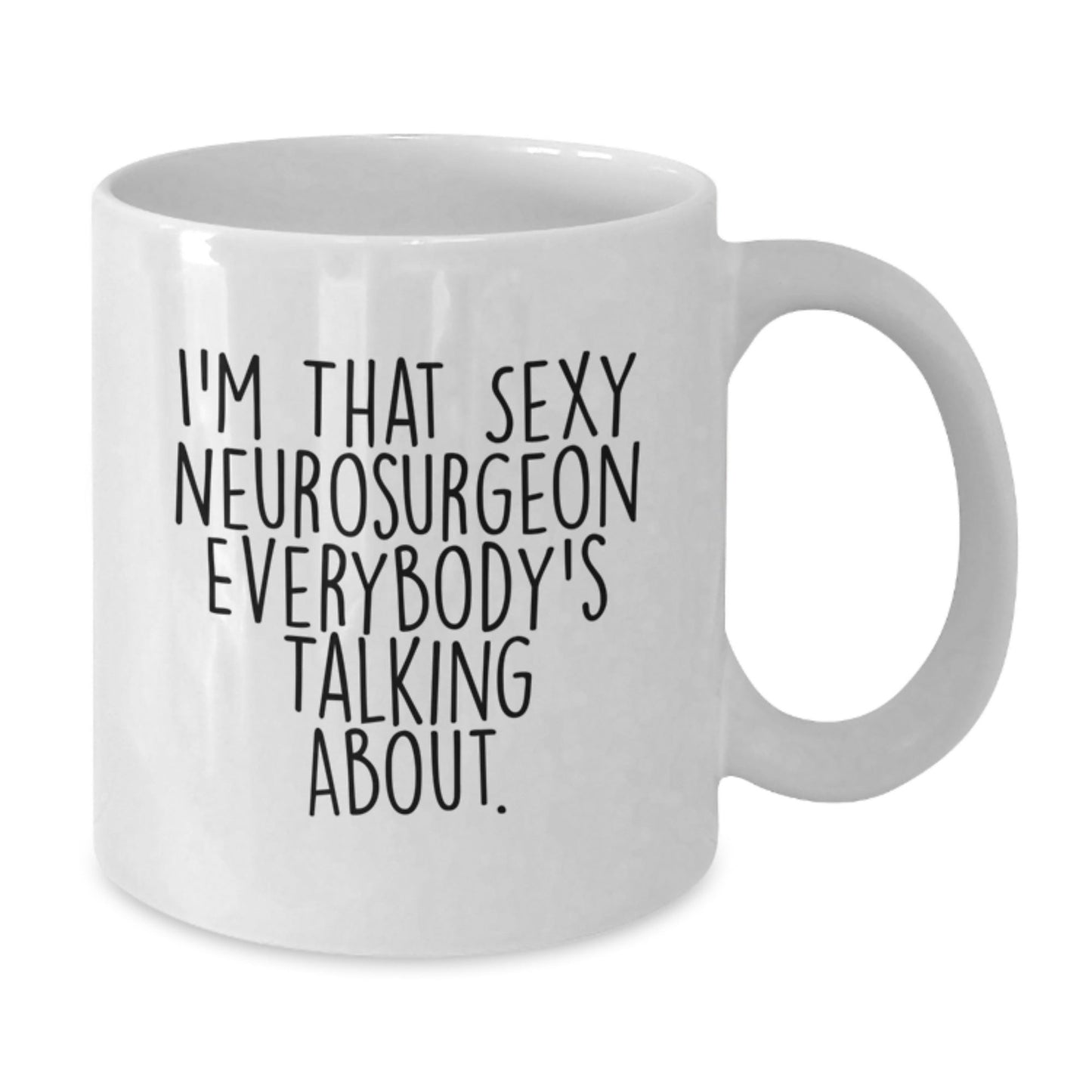 Funny Neurosurgeon Gifts from Men to Men, Unique White Coffee Mug, Christmas Unique Gift - The Buy Boom