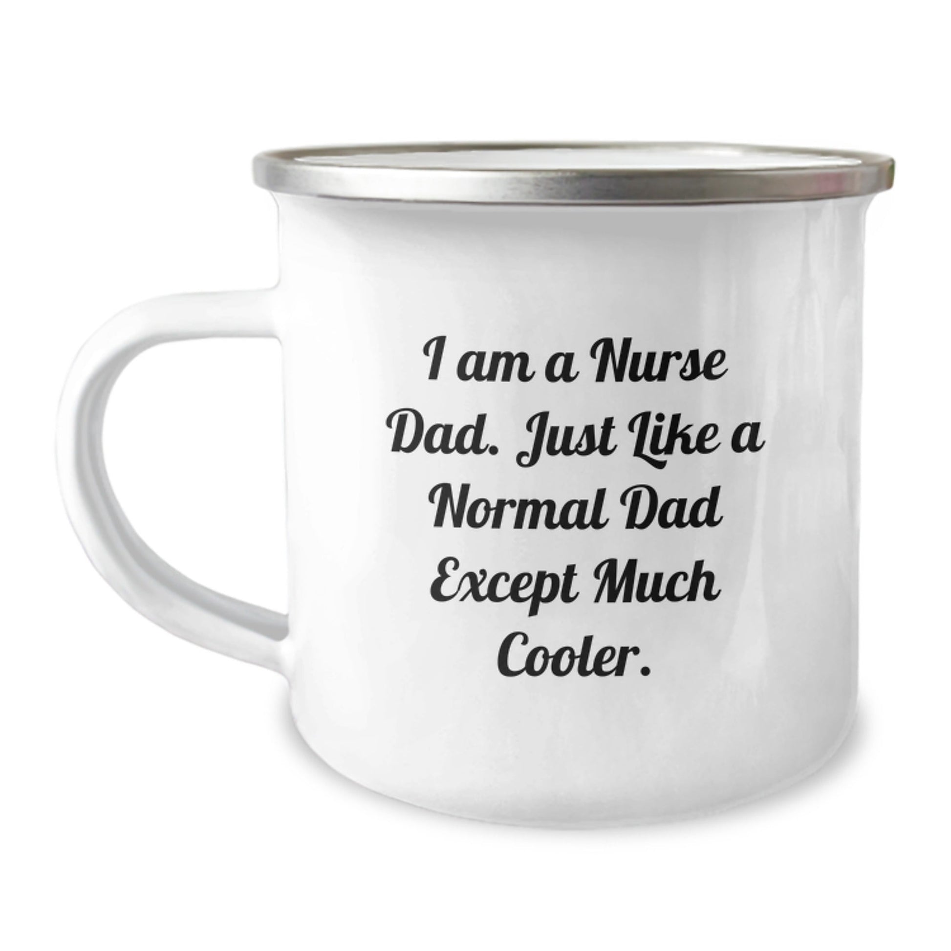Funny Nurse Gifts for Men, 'I Am A Nurse Dad' Camping Mug, Graduation Unique Gifts from Men - The Buy Boom