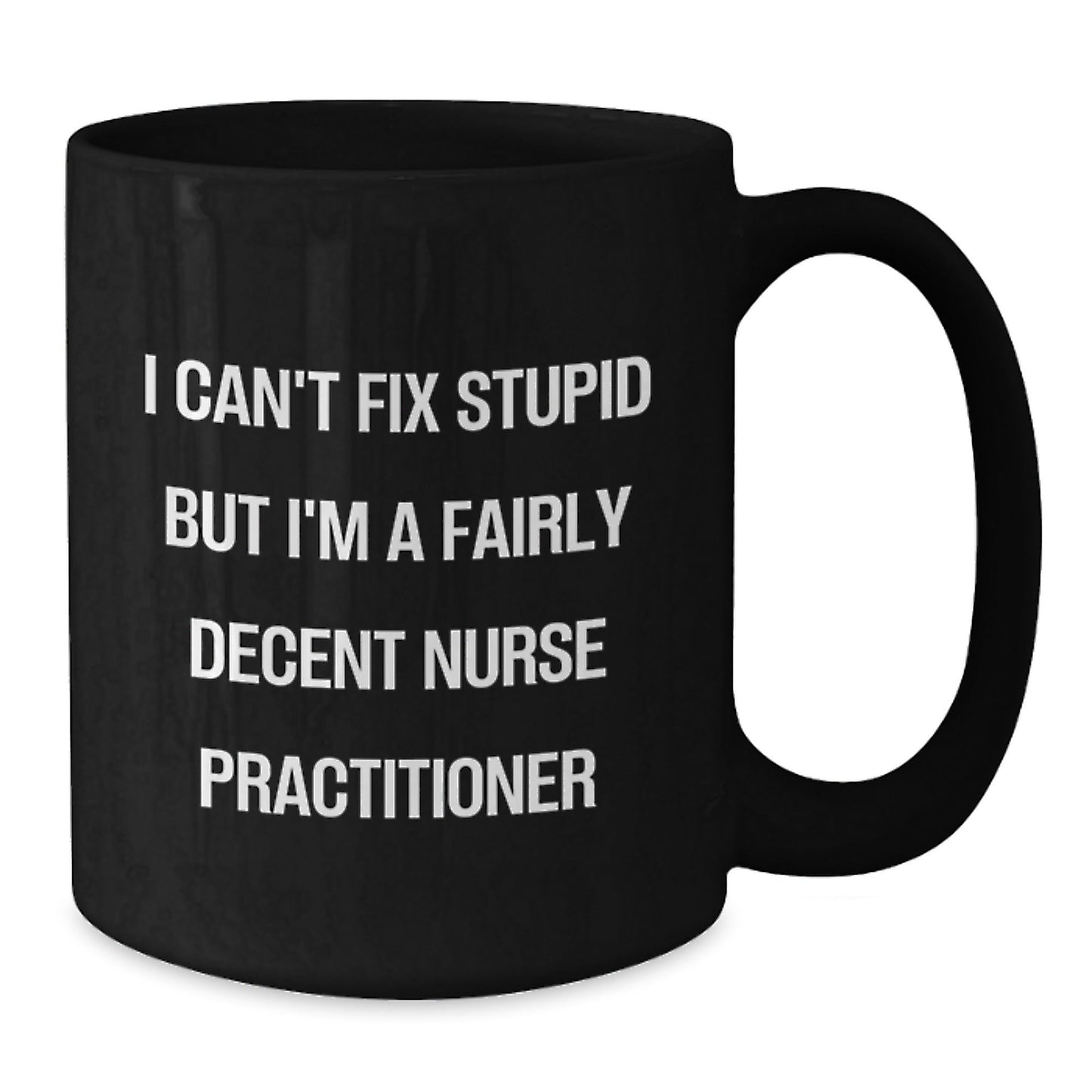 Funny Nurse Practitioner Gifts for Nurse Practitioner, Black Coffee Mug, Unique Christmas Unique Gifts from Friends to Nurse Practitioner - The Buy Boom