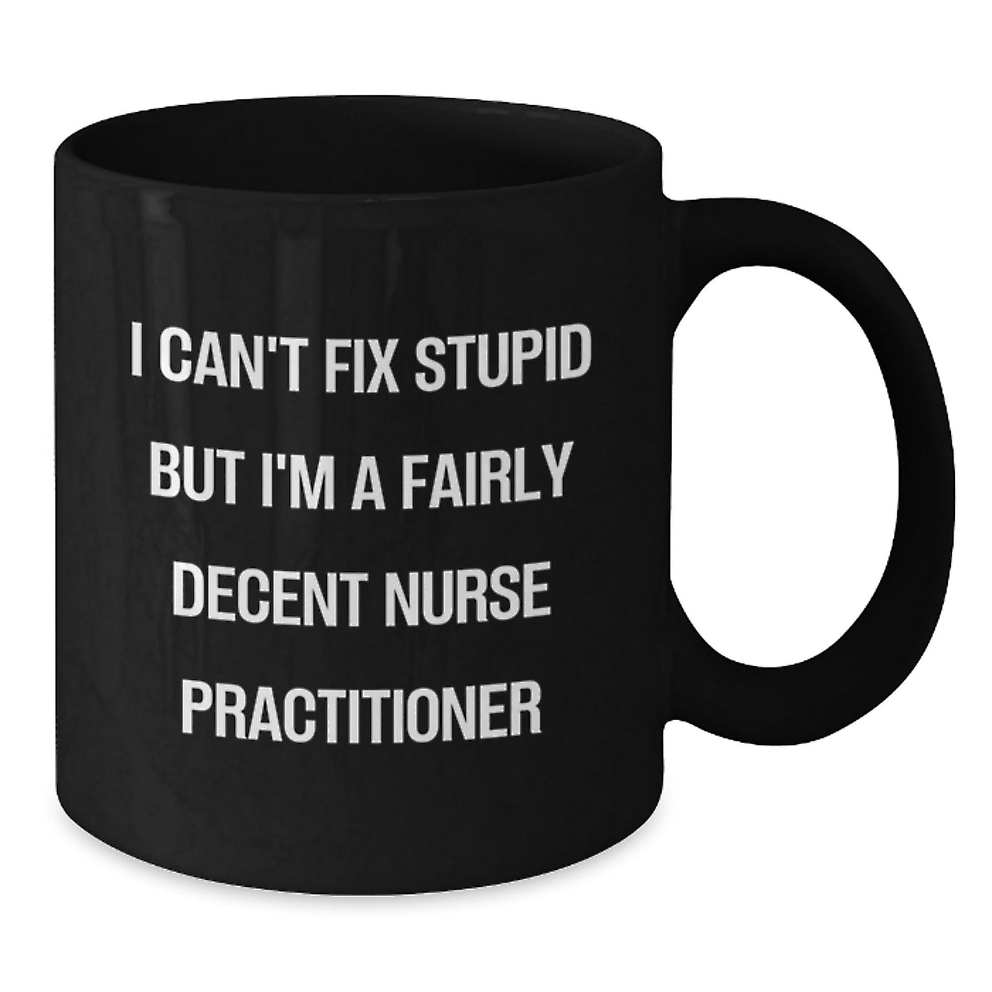 Funny Nurse Practitioner Gifts for Nurse Practitioner, Black Coffee Mug, Unique Christmas Unique Gifts from Friends to Nurse Practitioner - The Buy Boom